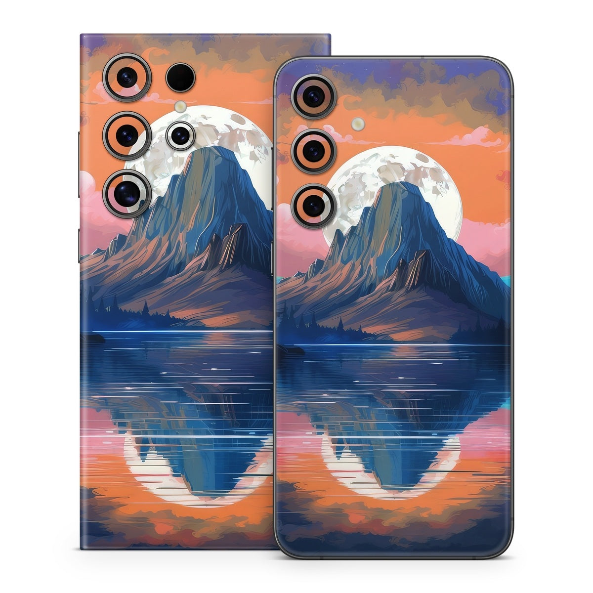 Mountain Moonrise - Samsung Galaxy S24 Skin