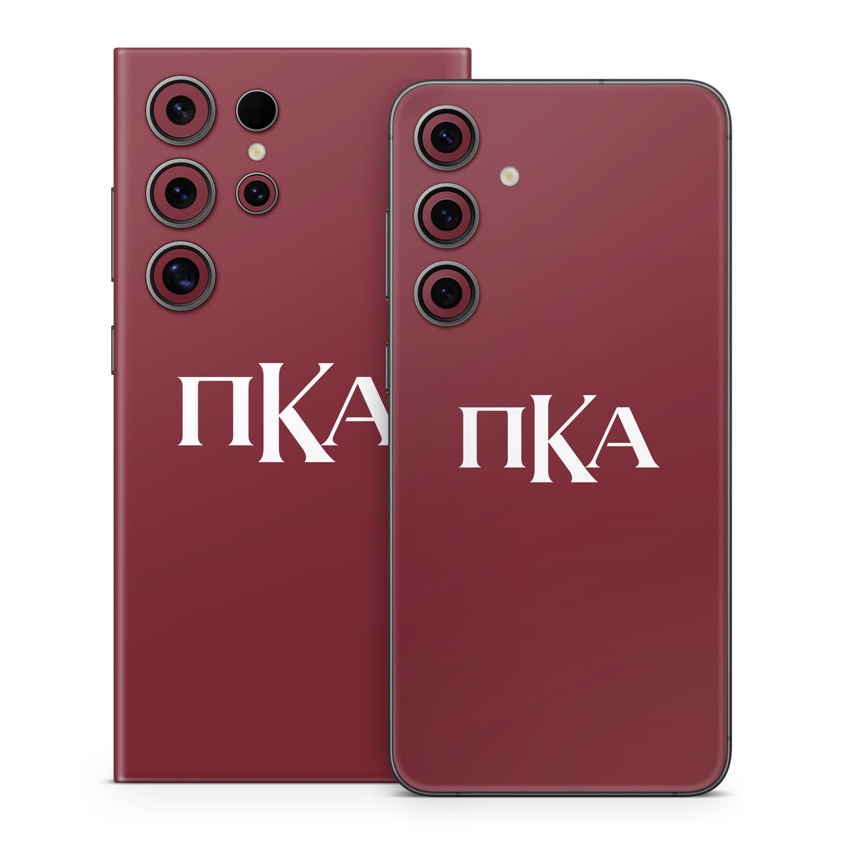 Pi Kappa Alpha Greek Letters Garnet - Samsung Galaxy S24 Skin