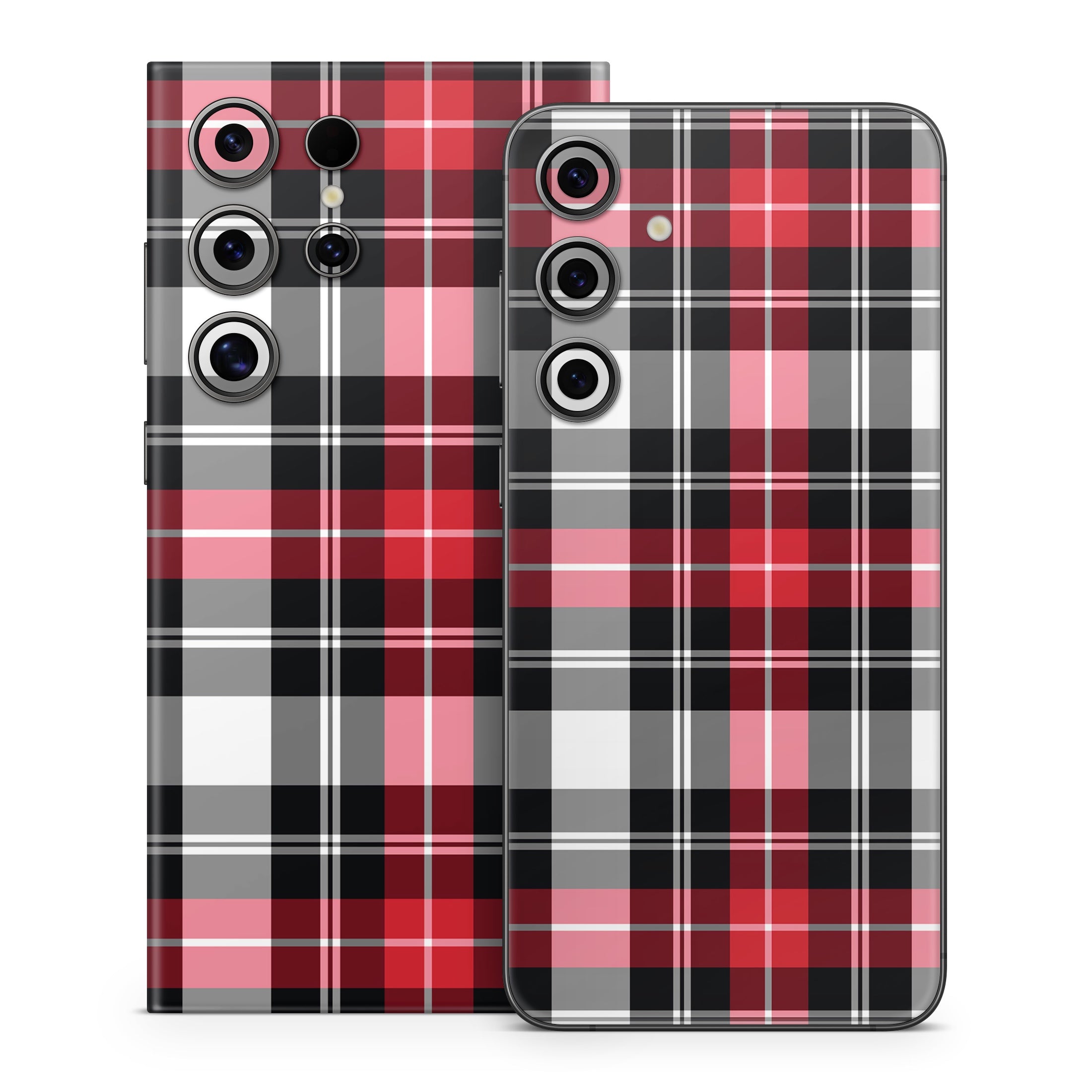 Red Plaid - Samsung Galaxy S24 Skin