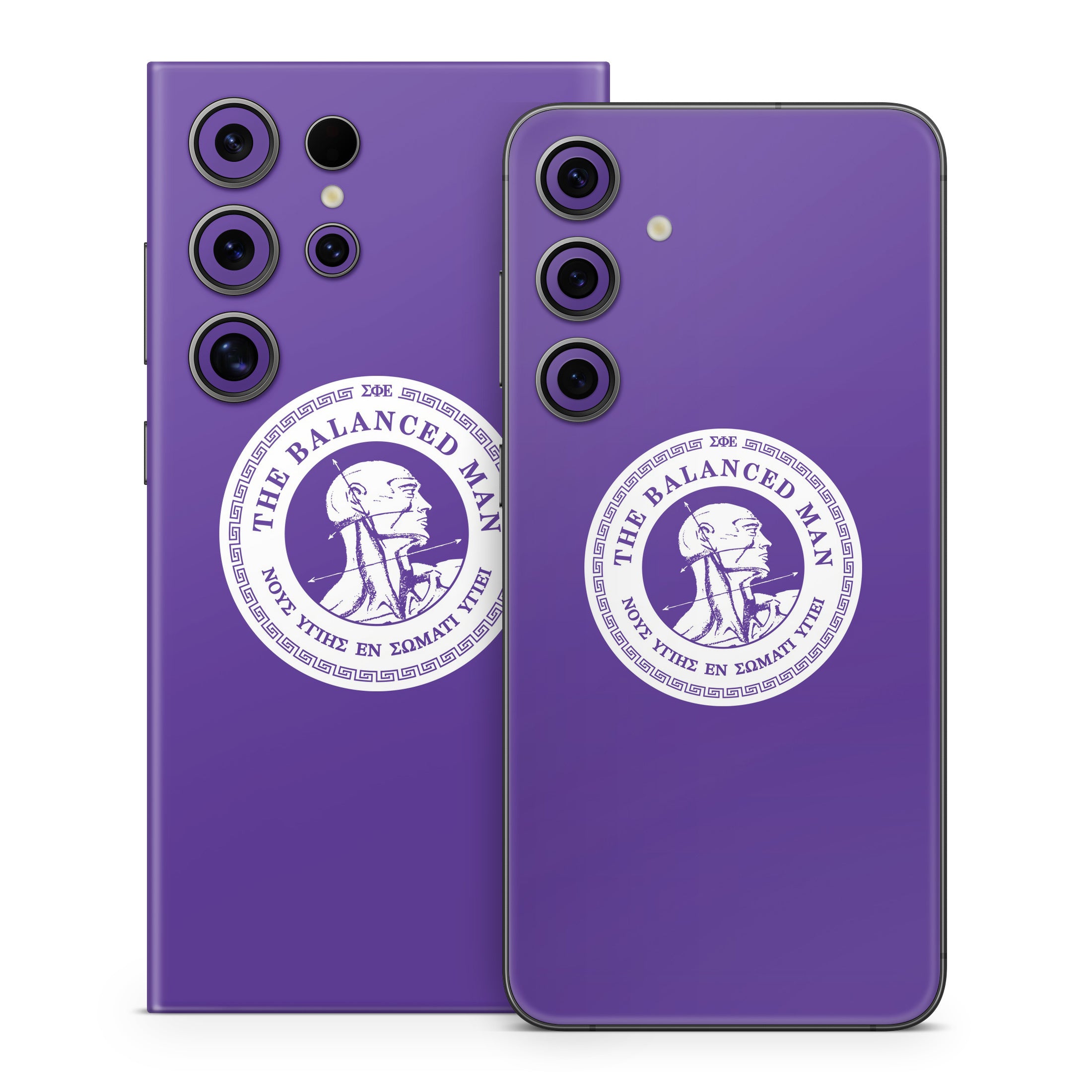Sigma Phi Epsilon Balanced Man Purple - Samsung Galaxy S24 Skin