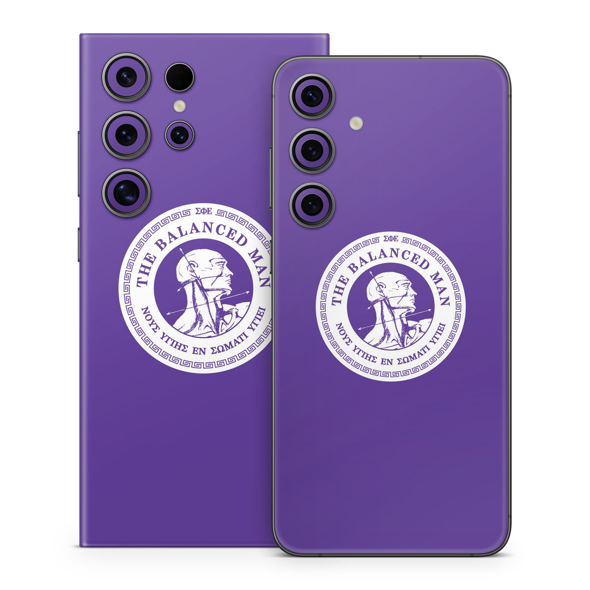 Sigma Phi Epsilon Balanced Man Purple - Samsung Galaxy S24 Skin