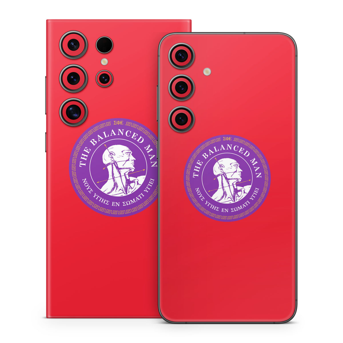 Sigma Phi Epsilon Balanced Man Red - Samsung Galaxy S24 Skin