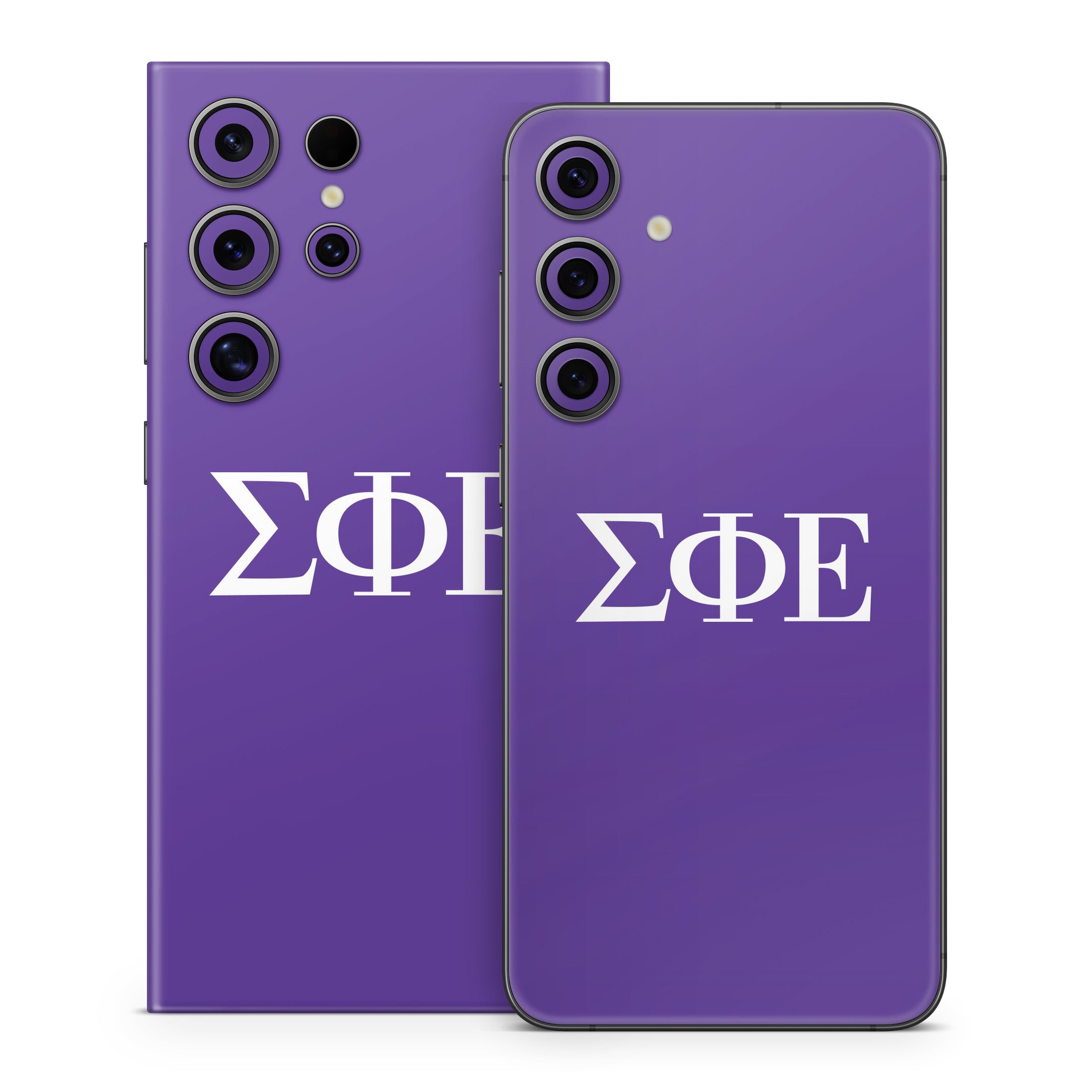 Sigma Phi Epsilon Greek Letters Purple - Samsung Galaxy S24 Skin