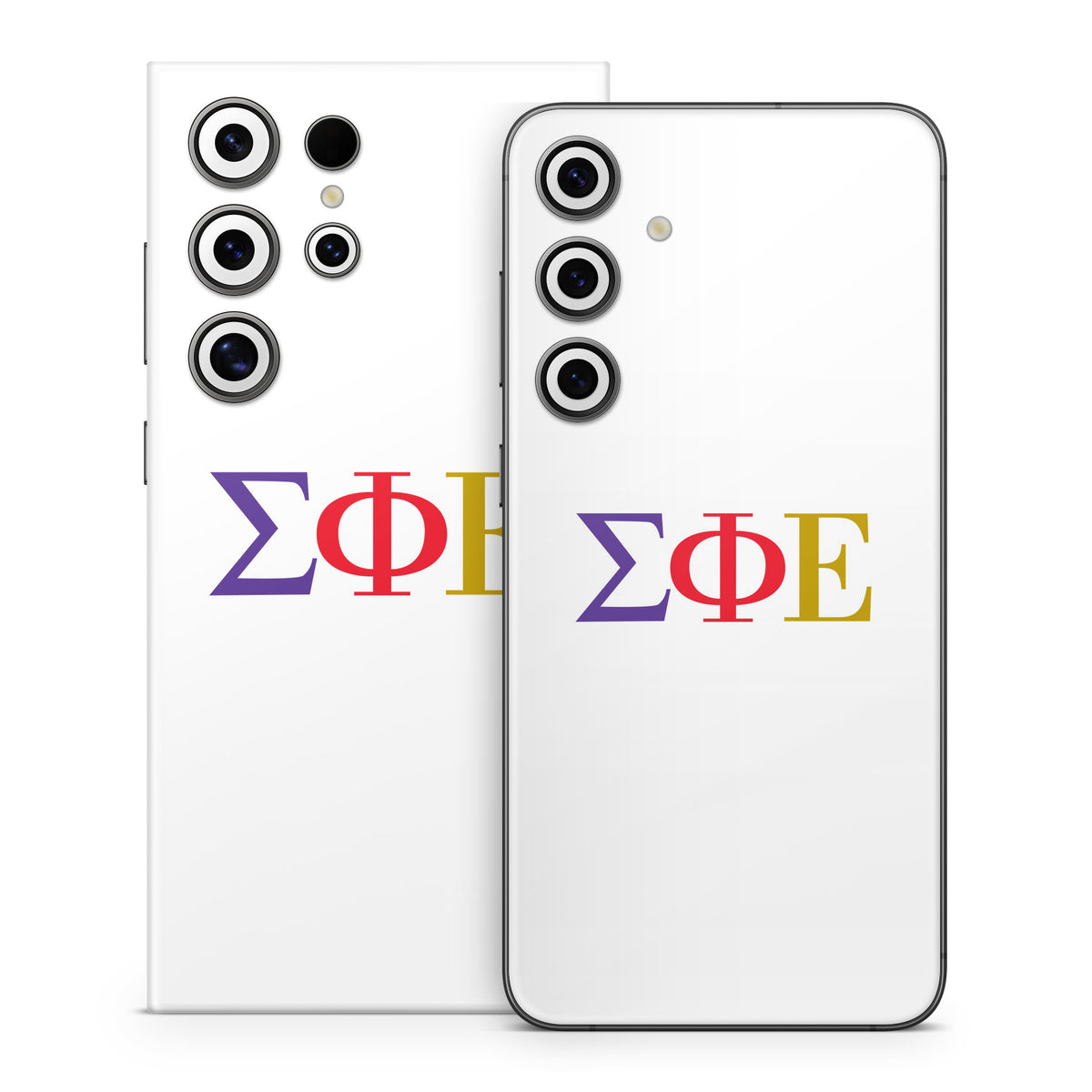 Sigma Phi Epsilon Greek Letters White - Samsung Galaxy S24 Skin