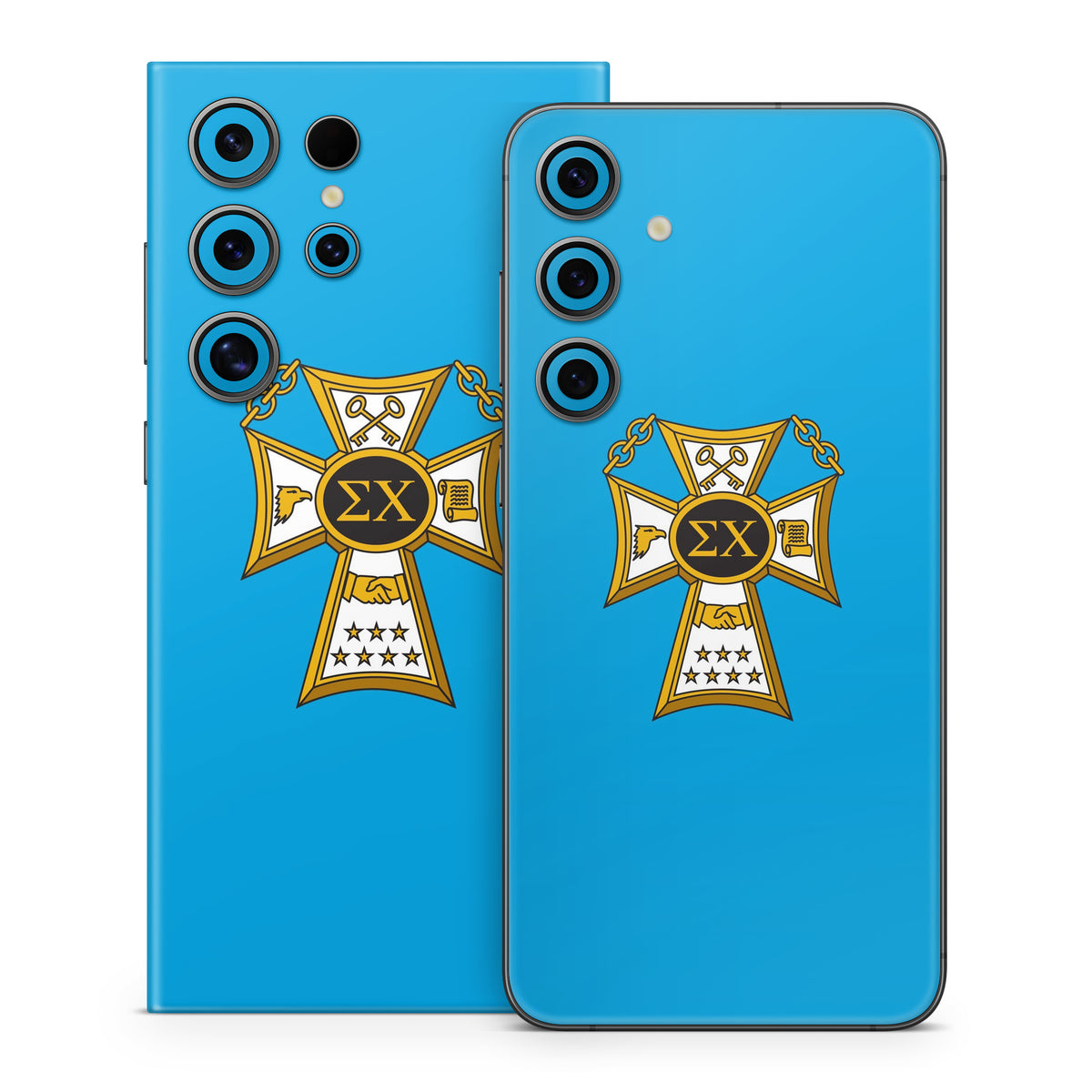 Sigma Chi Badge Blue - Samsung Galaxy S24 Skin