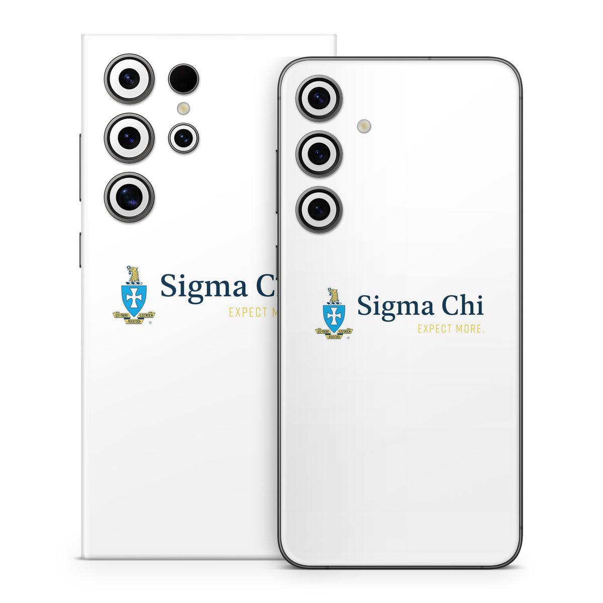 Sigma Chi Logo White - Samsung Galaxy S24 Skin