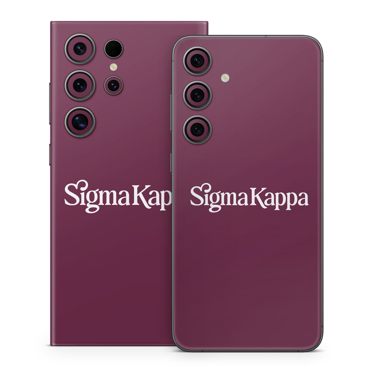 Sigma Kappa Primary Logo Dove Love on Mary Maroon - Samsung Galaxy S24 Skin