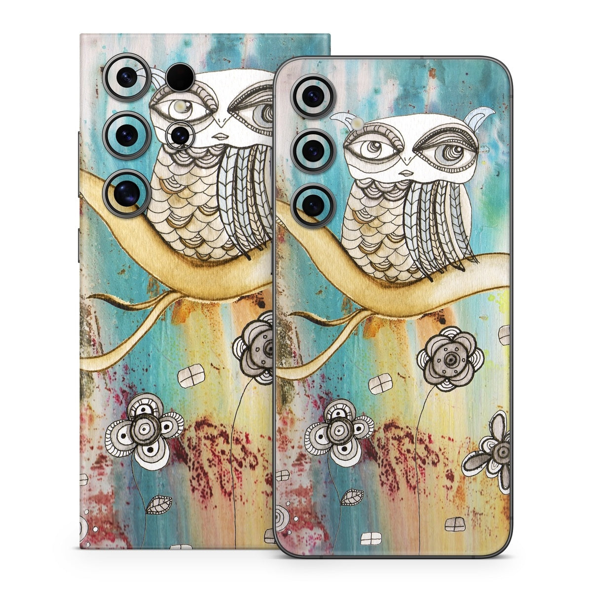 Surreal Owl - Samsung Galaxy S24 Skin