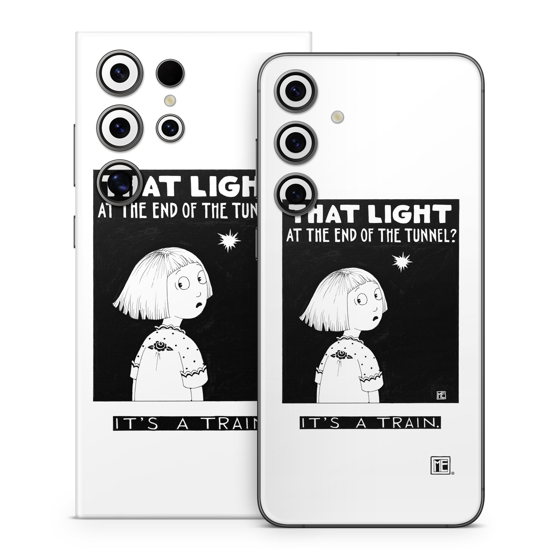 Train Tunnel - Samsung Galaxy S24 Skin