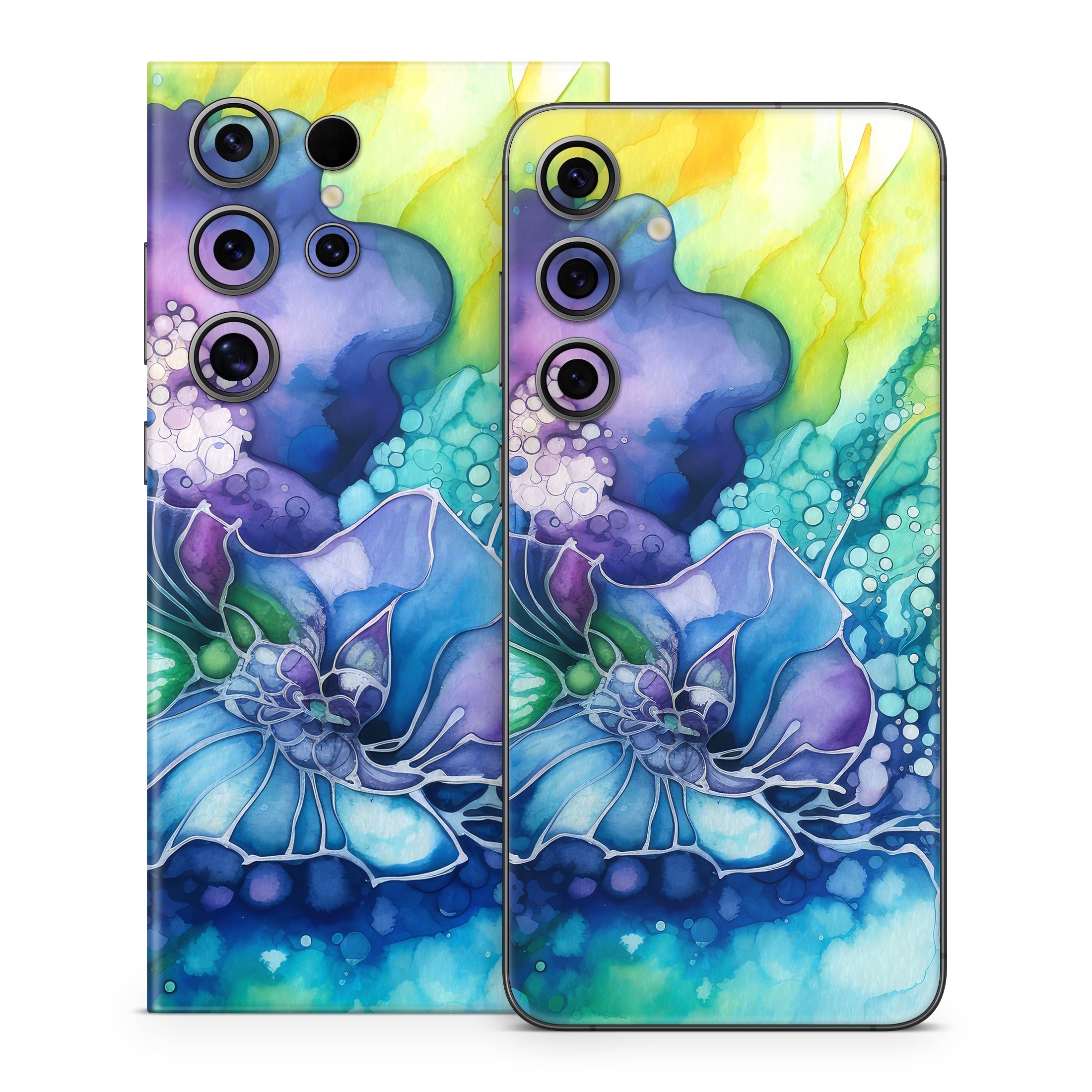 Watercolor Flora - Samsung Galaxy S24 Skin