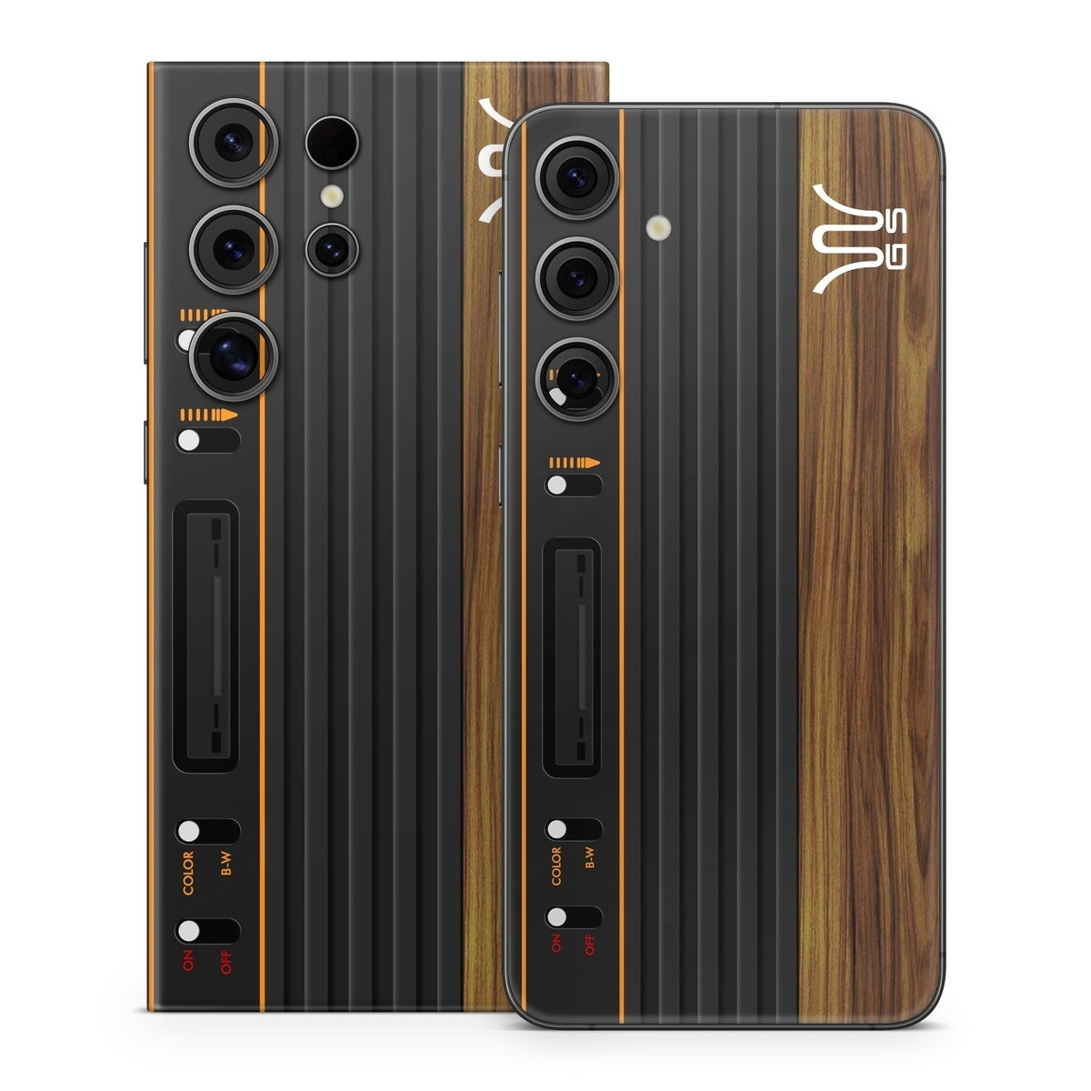 Wooden Gaming System - Samsung Galaxy S24 Skin