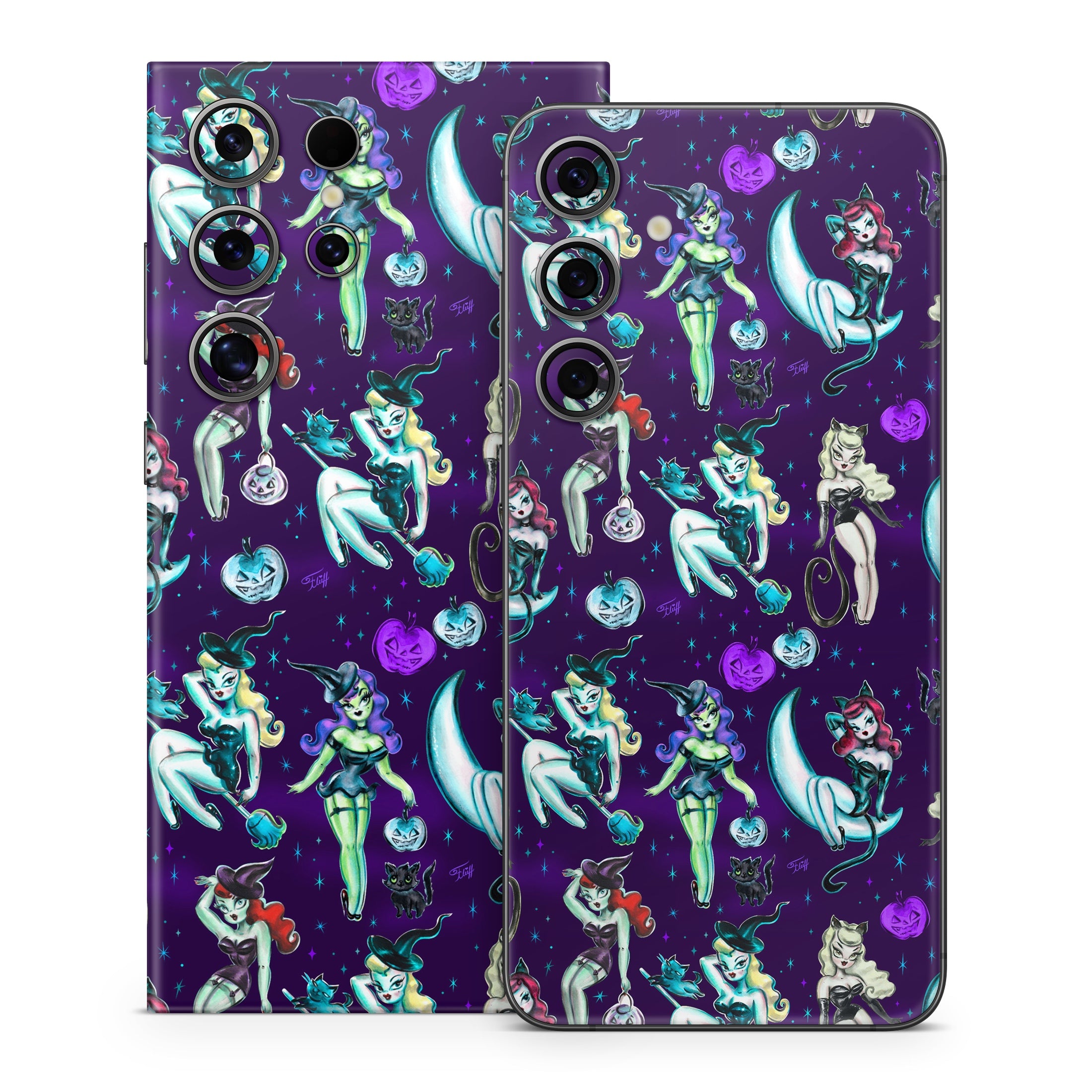 Witches and Black Cats - Samsung Galaxy S24 Skin