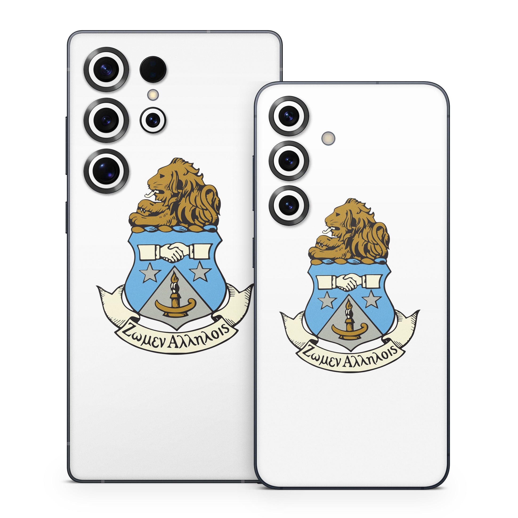 Alpha Delta Pi Crest White - Samsung Galaxy S25 Skin