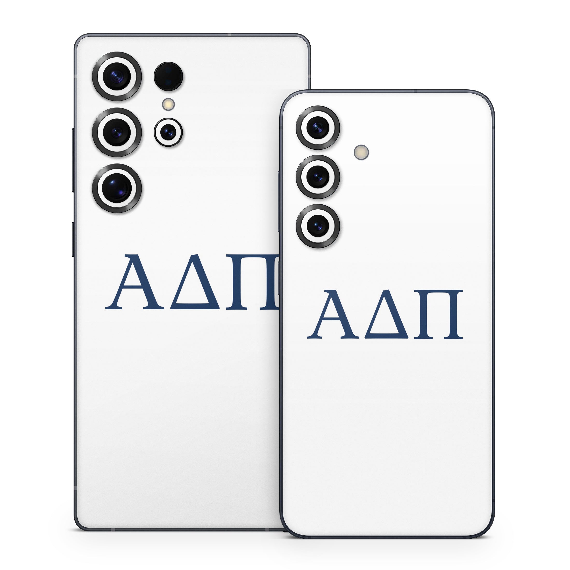 Alpha Delta Pi Greek Letters White - Samsung Galaxy S25 Skin