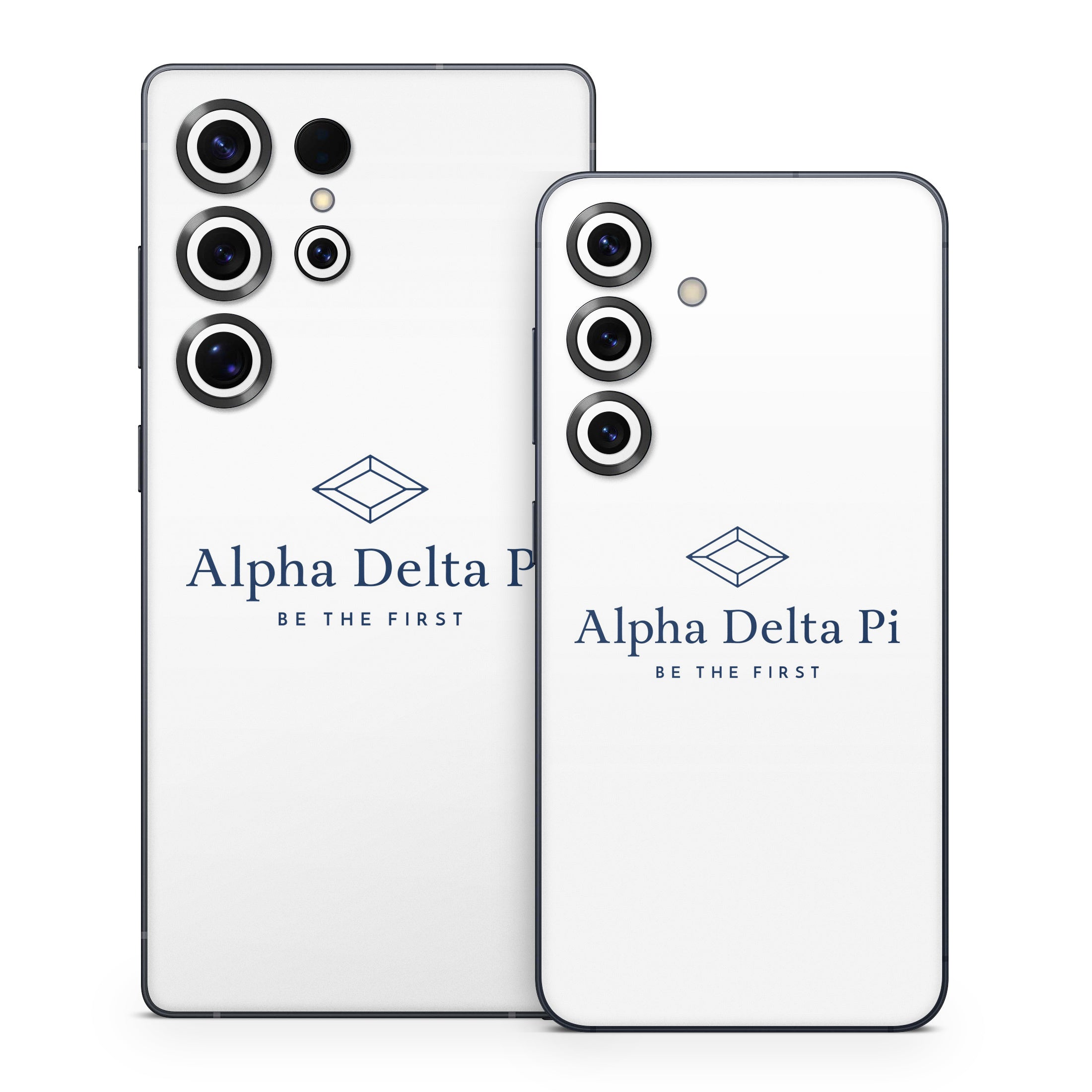 Alpha Delta Pi Primary Logo White - Samsung Galaxy S25 Skin