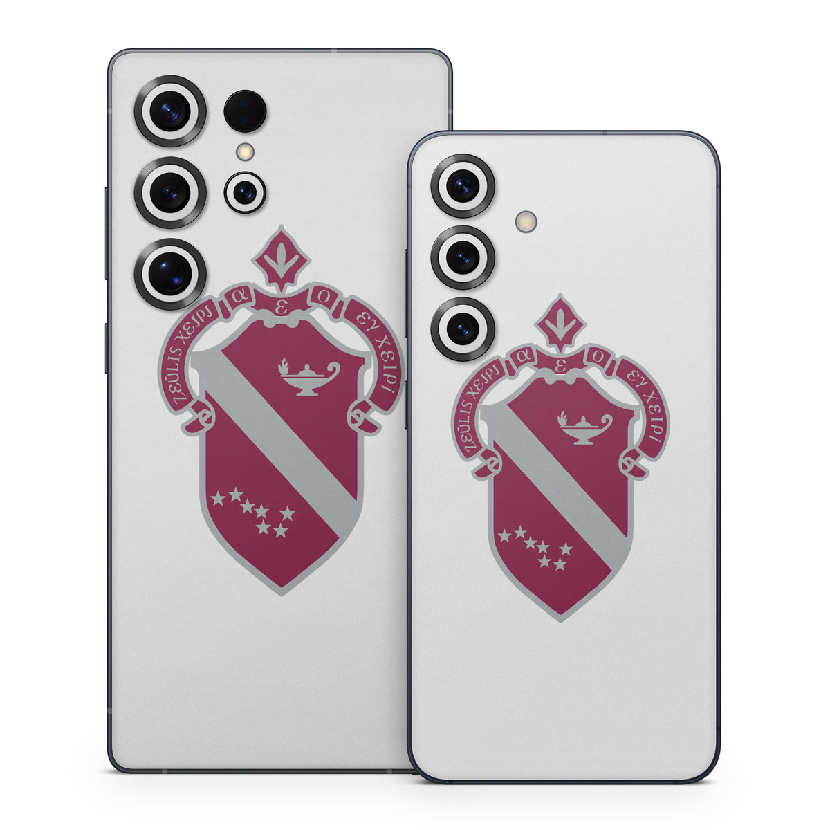 Alpha Phi Crest Silver - Samsung Galaxy S25 Skin