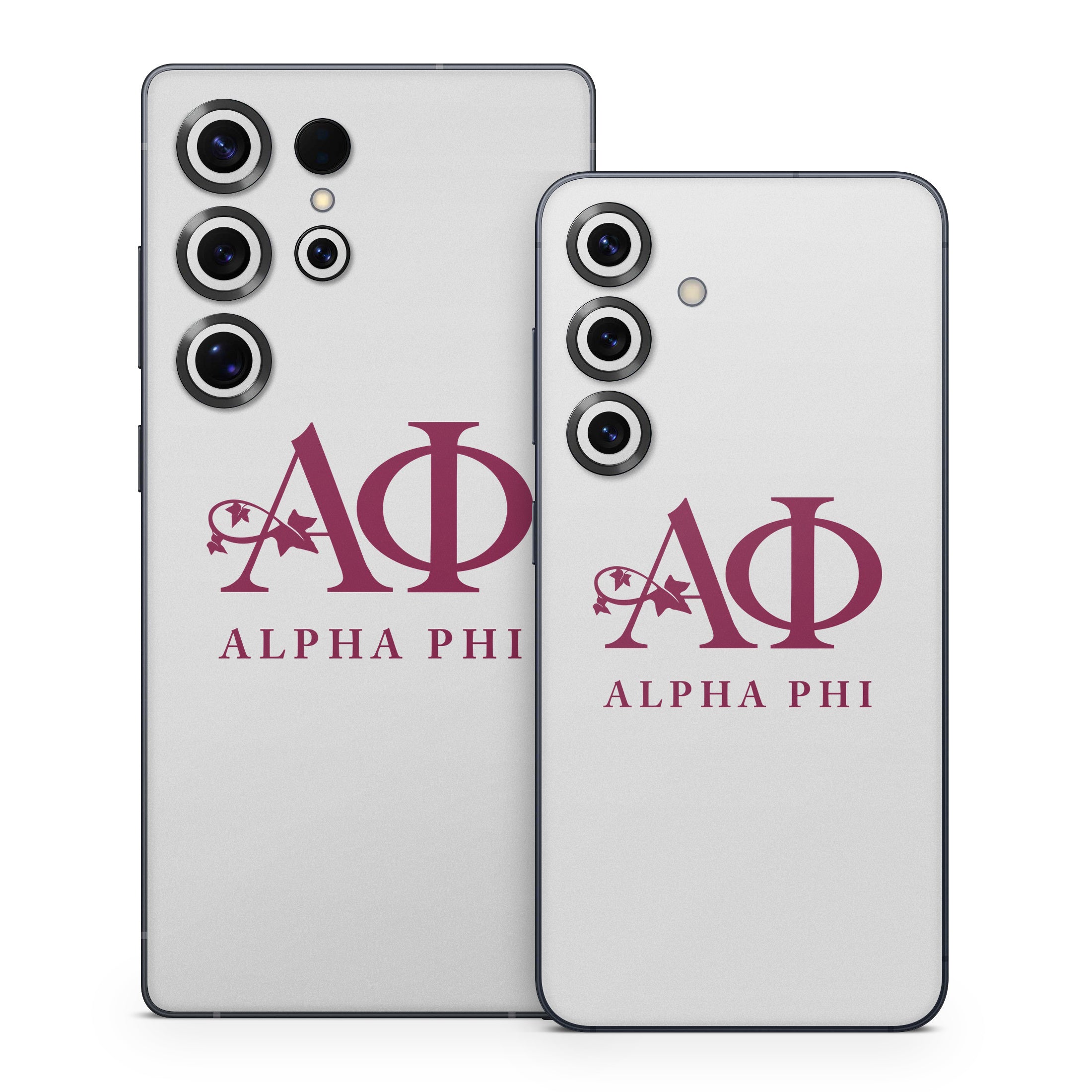 Alpha Phi Silver - Samsung Galaxy S25 Skin