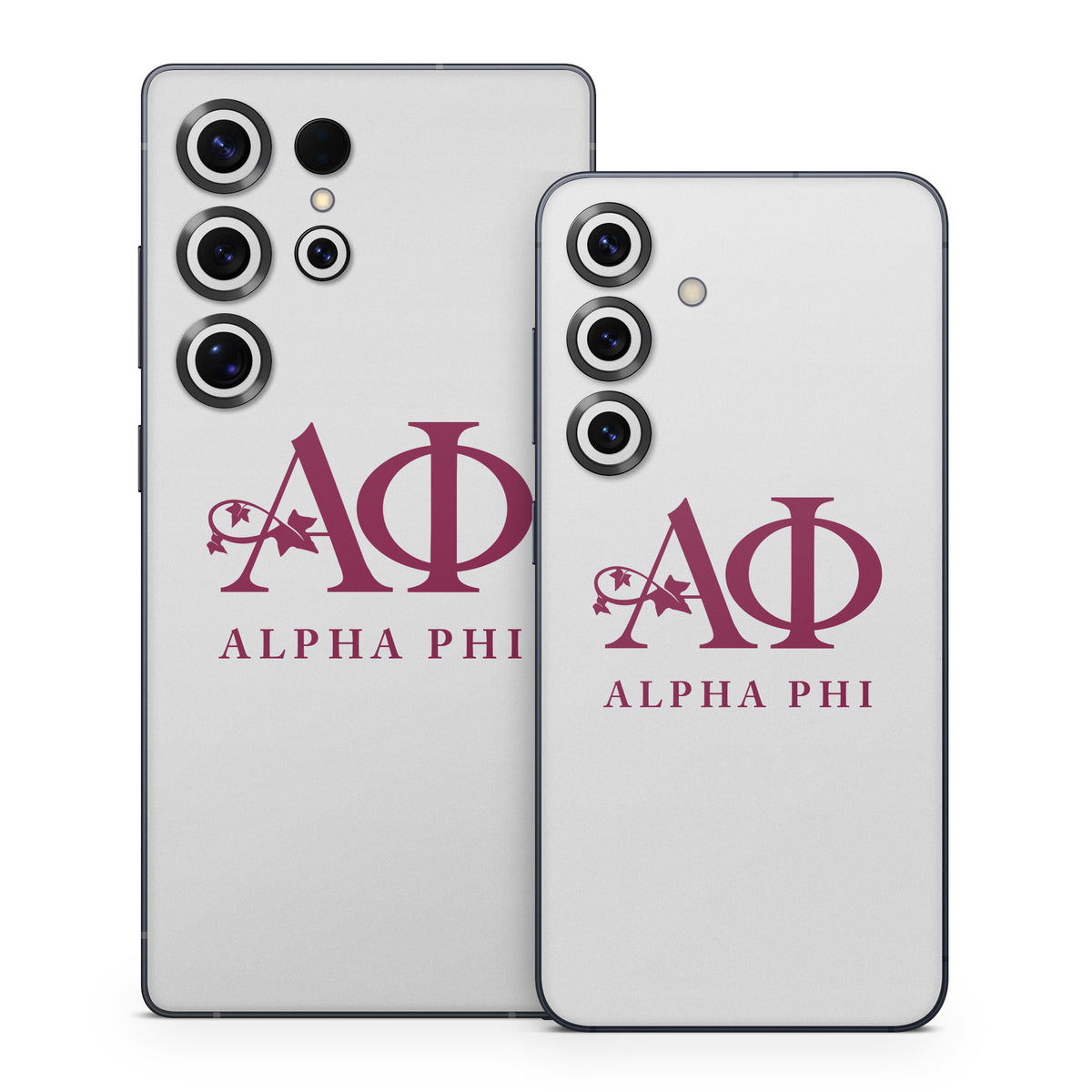 Alpha Phi Silver - Samsung Galaxy S25 Skin