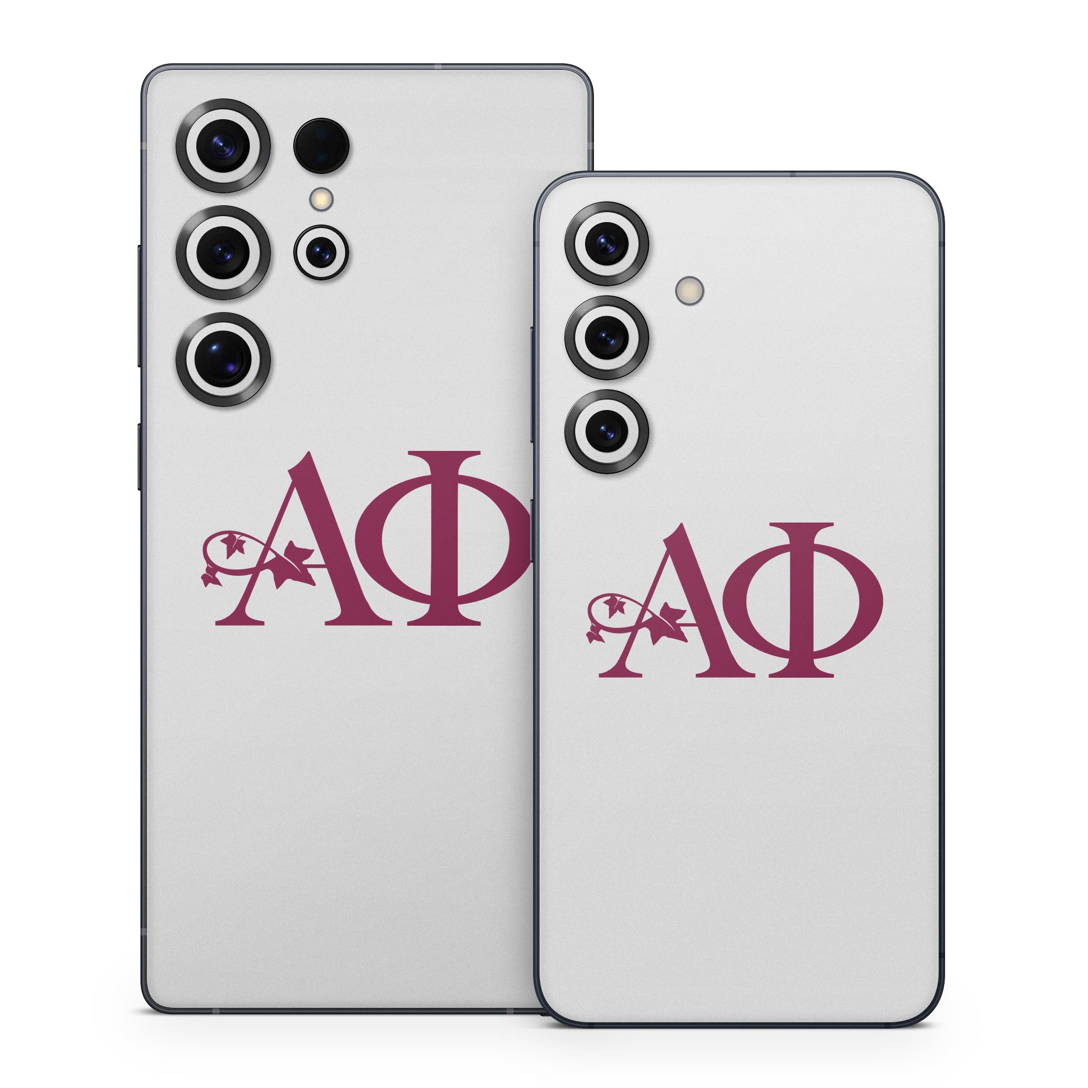 Alpha Phi Greek Letters Silver - Samsung Galaxy S25 Skin
