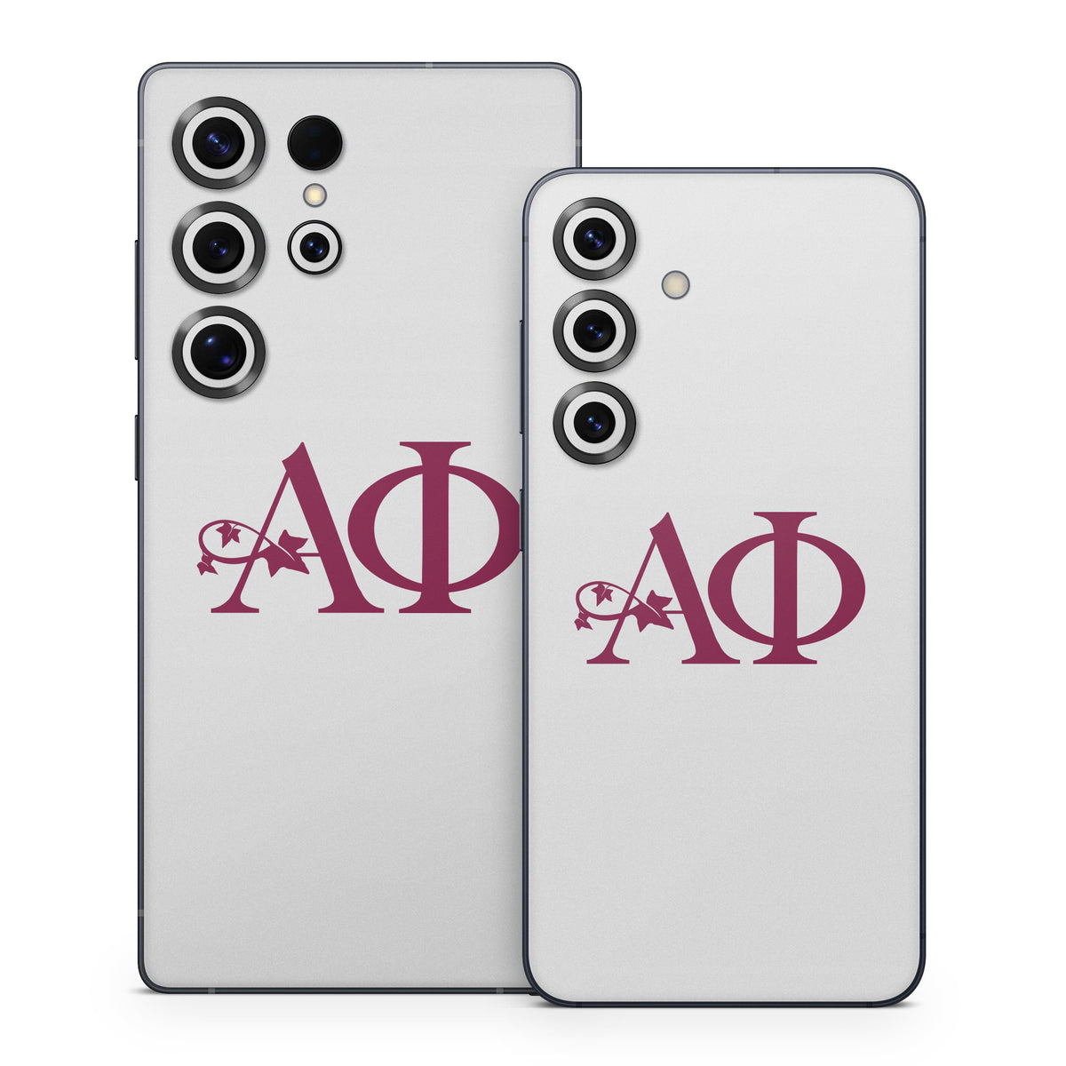 Alpha Phi Greek Letters Silver - Samsung Galaxy S25 Skin