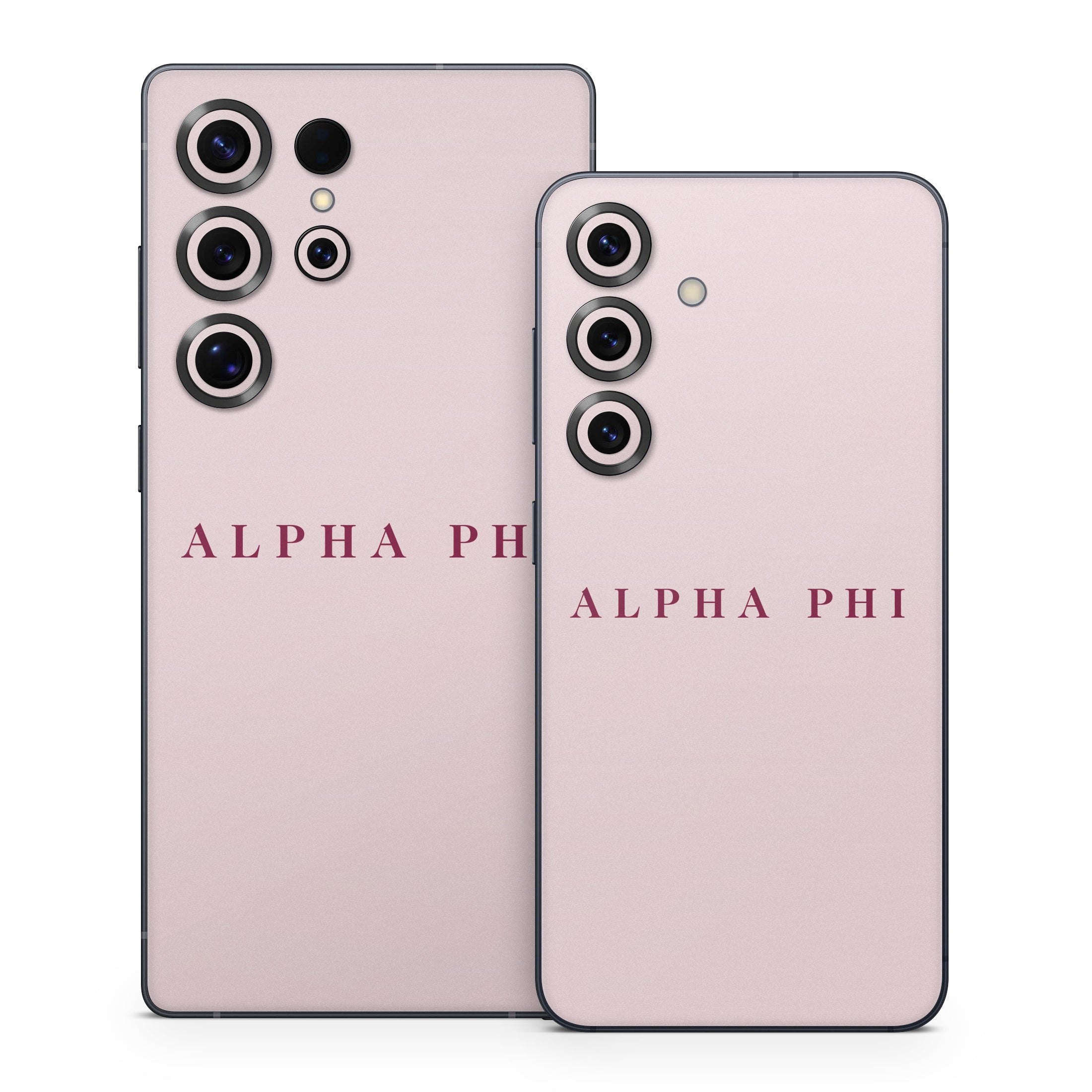 Alpha Phi Wordmark Ivory - Samsung Galaxy S25 Skin
