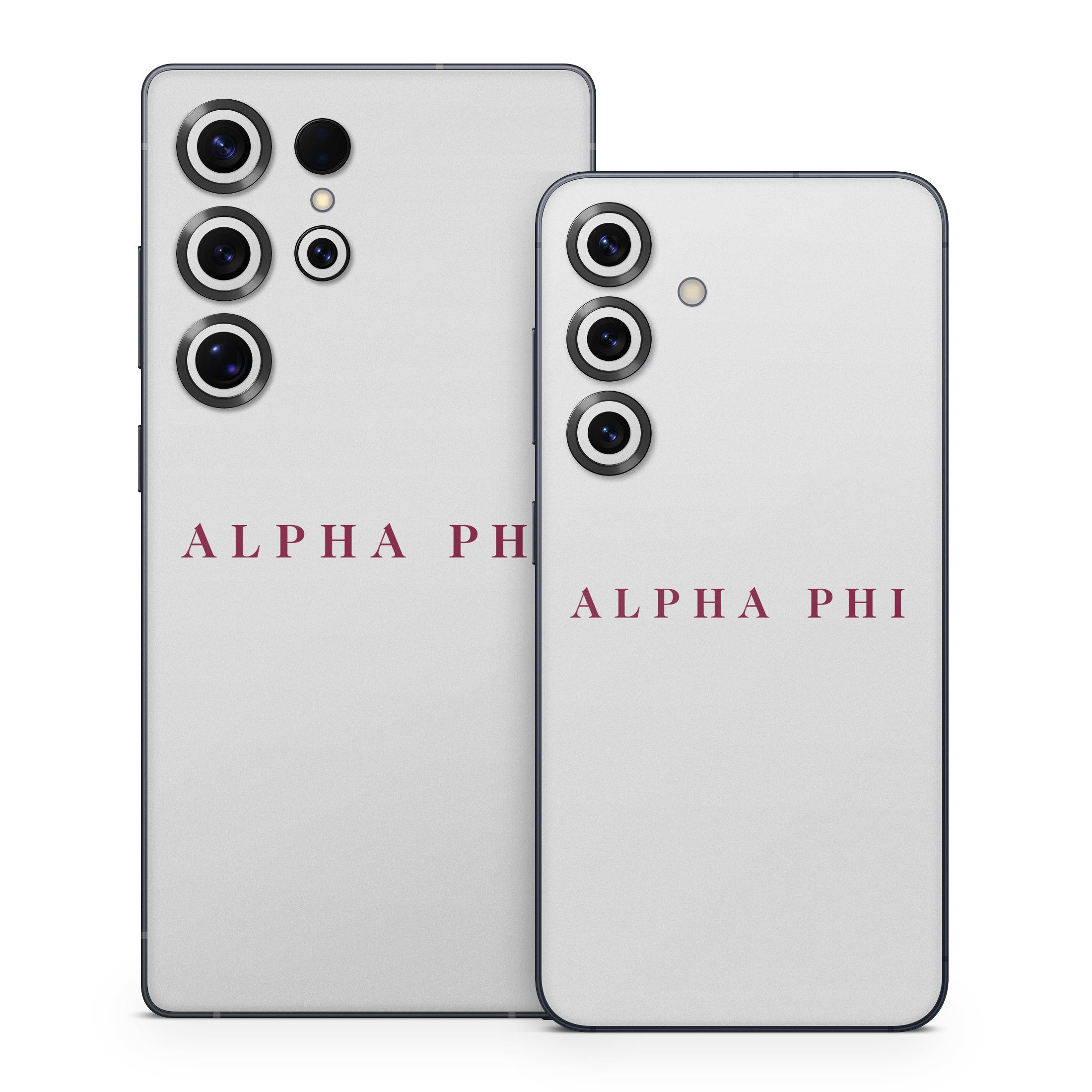 Alpha Phi Wordmark Silver - Samsung Galaxy S25 Skin