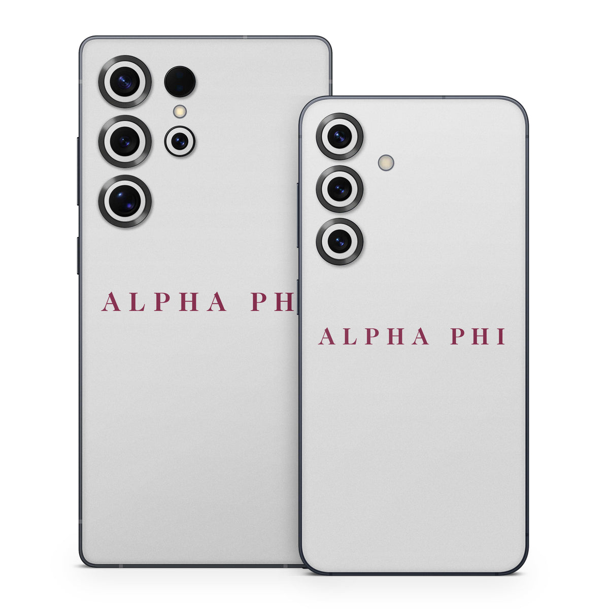 Alpha Phi Wordmark Silver - Samsung Galaxy S25 Skin