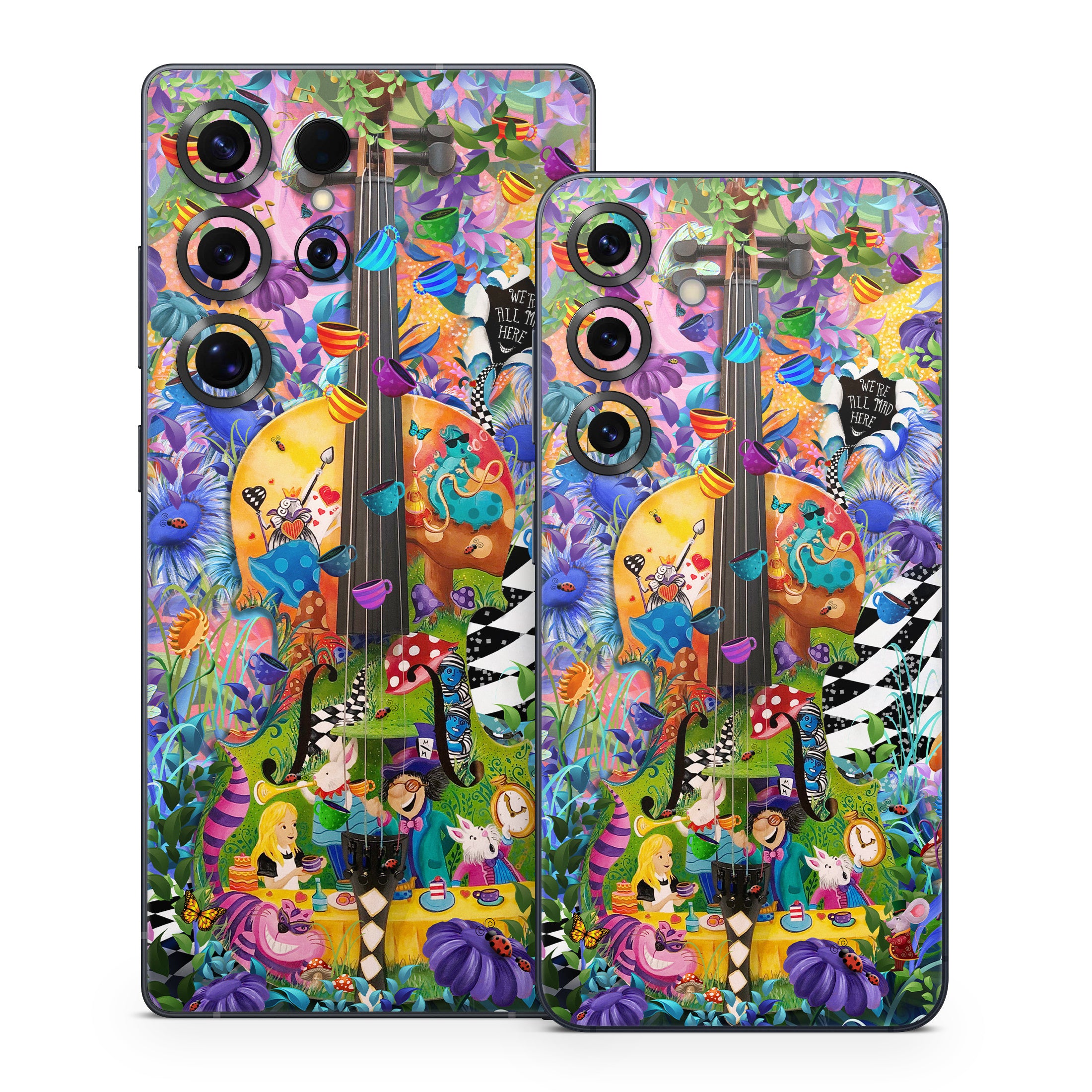 Alice's Wonderland Tea Party - Samsung Galaxy S25 Skin