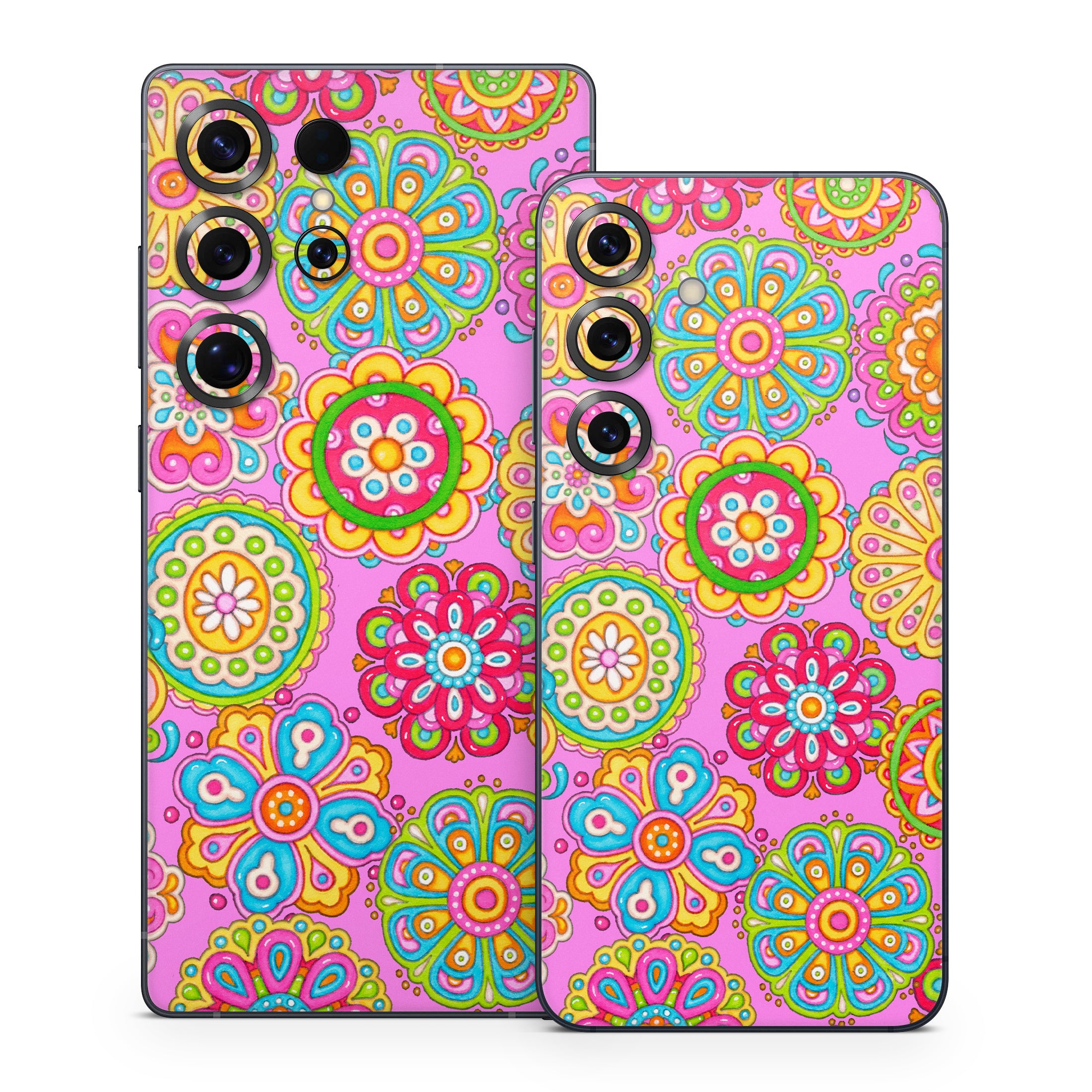 Bright Flowers - Samsung Galaxy S25 Skin