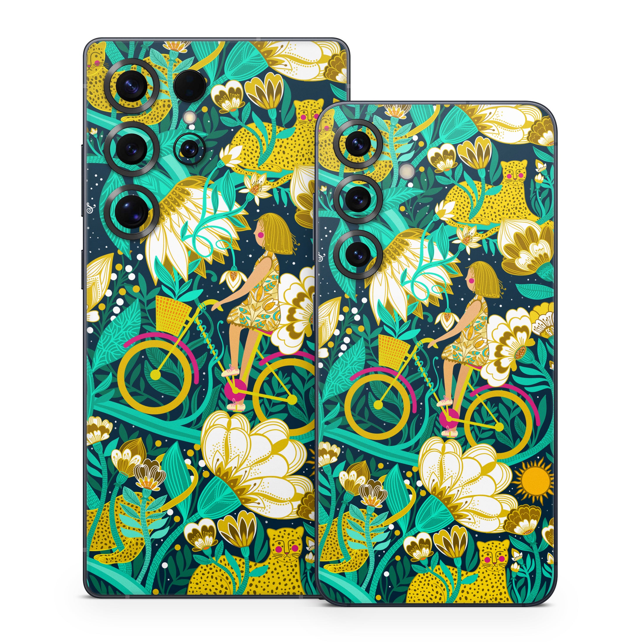 Cheetah Garden - Samsung Galaxy S25 Skin