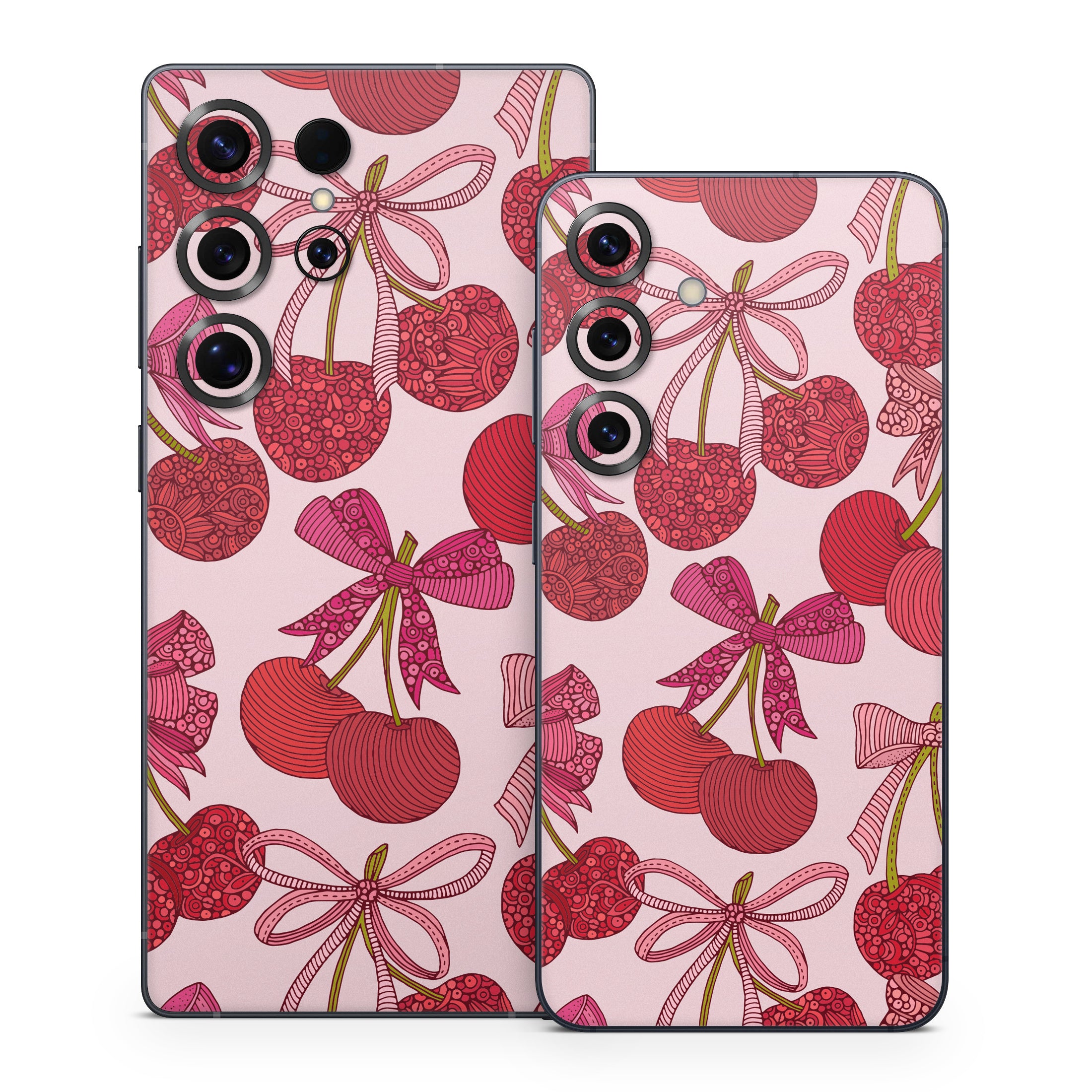 Cherry with Bows - Samsung Galaxy S25 Skin