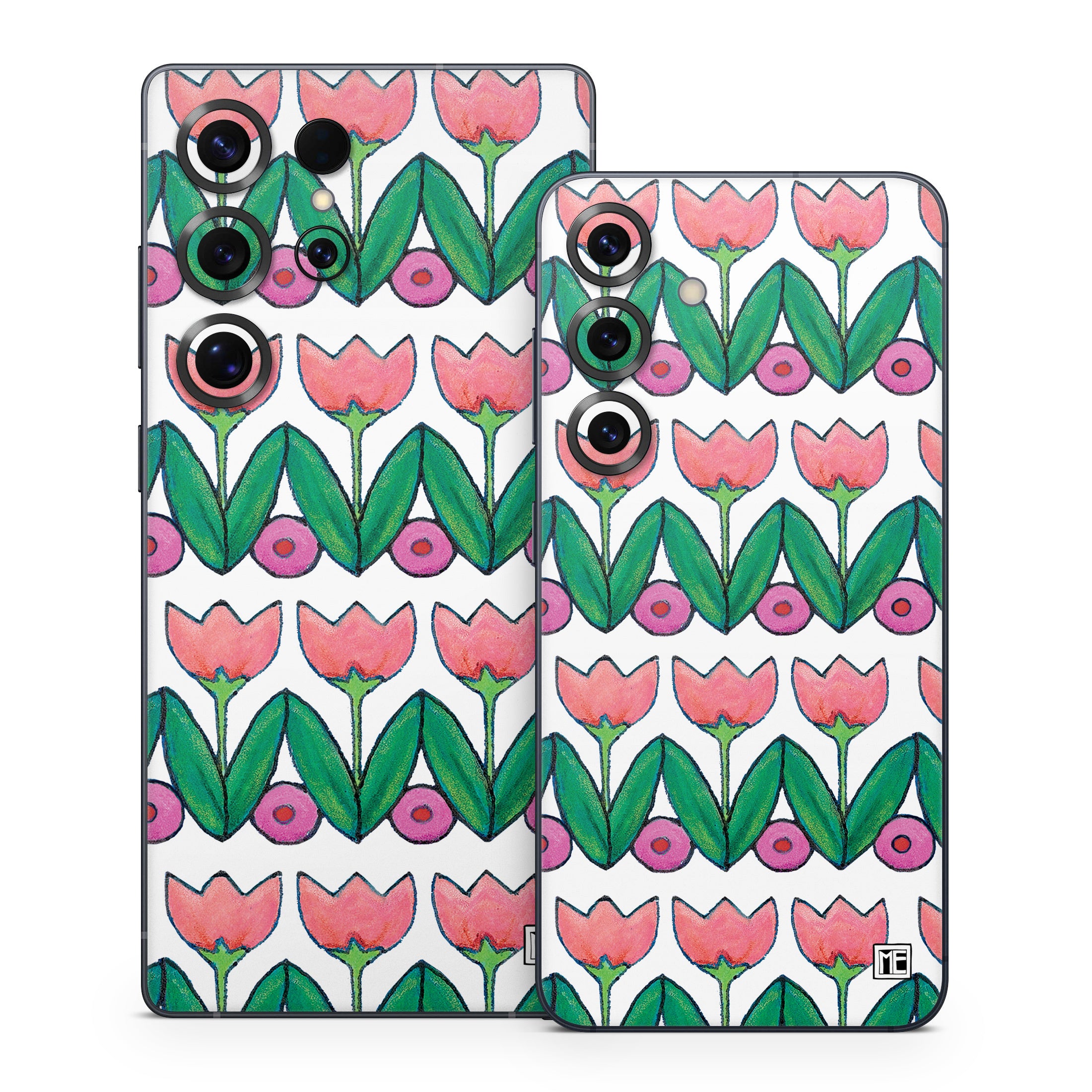 Deco Tulips - Samsung Galaxy S25 Skin
