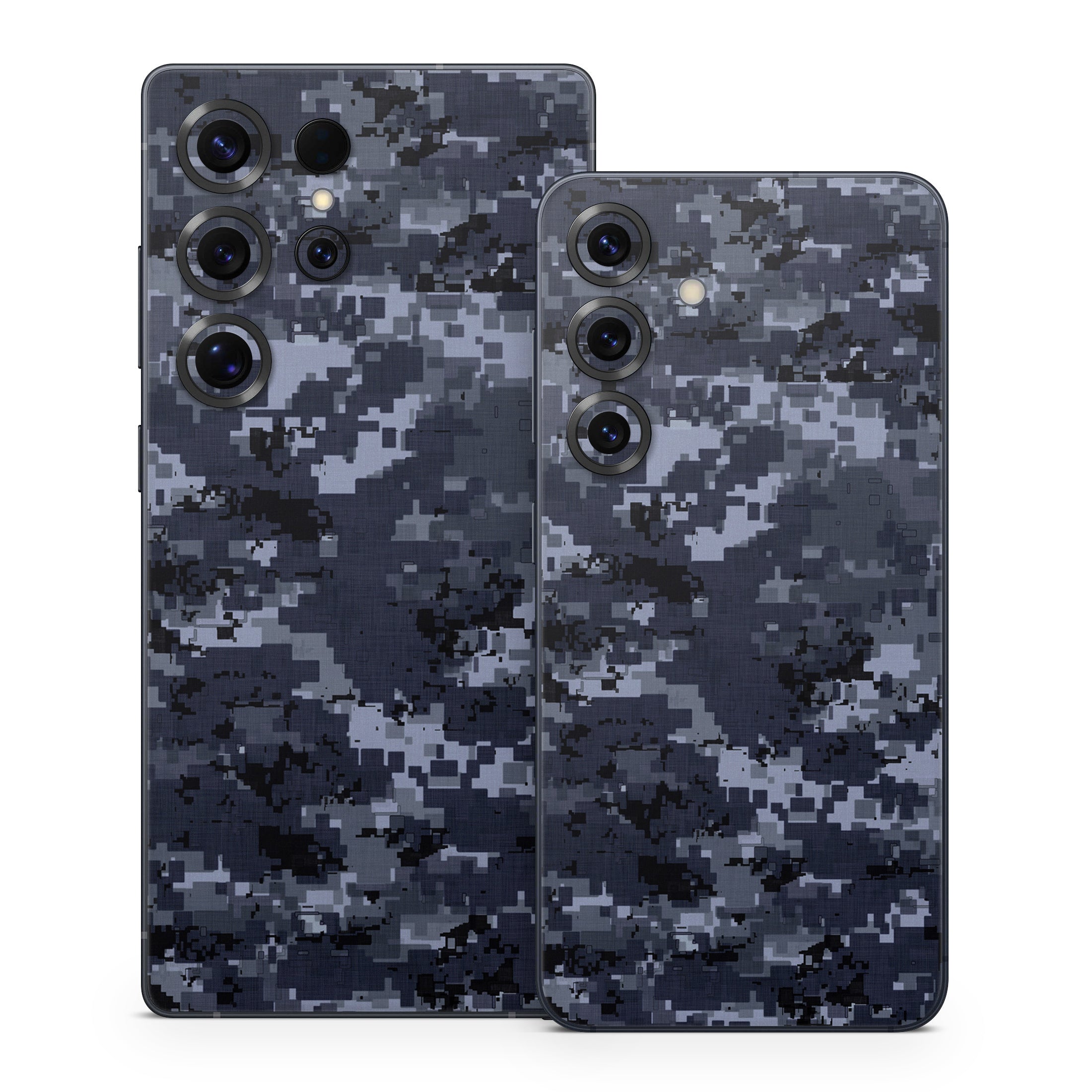 Digital Navy Camo - Samsung Galaxy S25 Skin