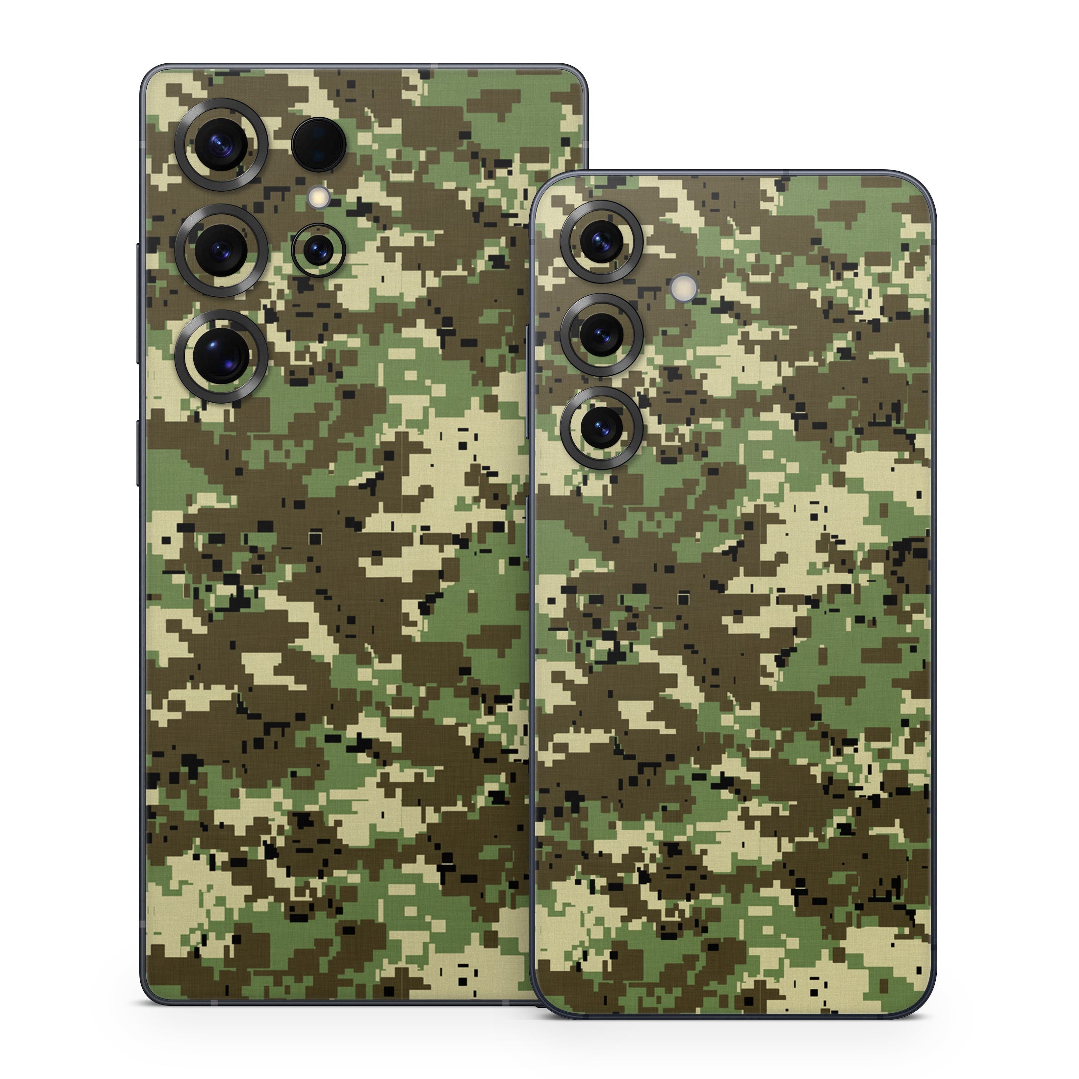 Digital Woodland Camo - Samsung Galaxy S25 Skin