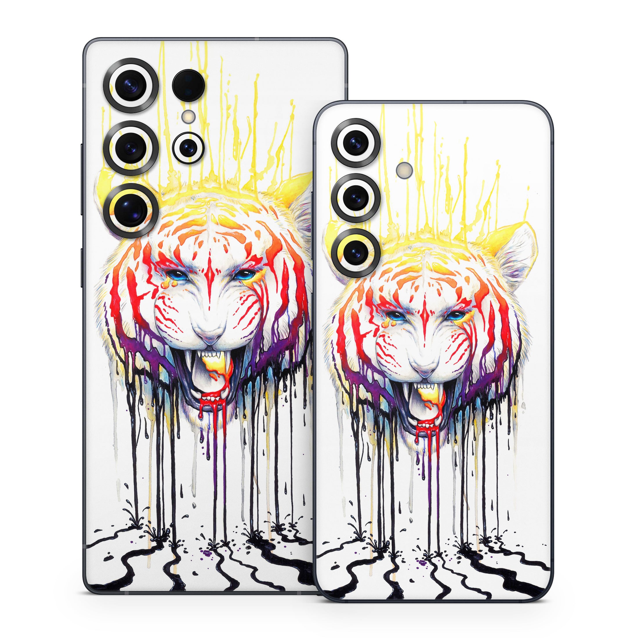 Fading Tiger - Samsung Galaxy S25 Skin