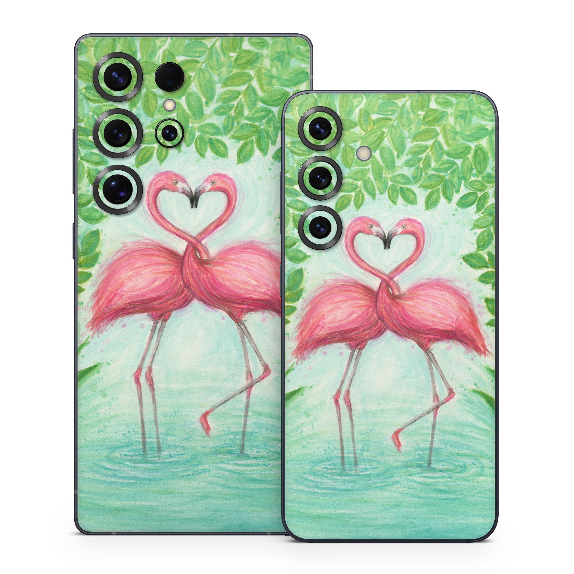 Flamingo Love - Samsung Galaxy S25 Skin
