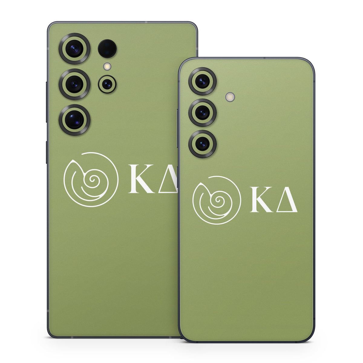 Kappa Delta Greek Letters KD Olive - Samsung Galaxy S25 Skin