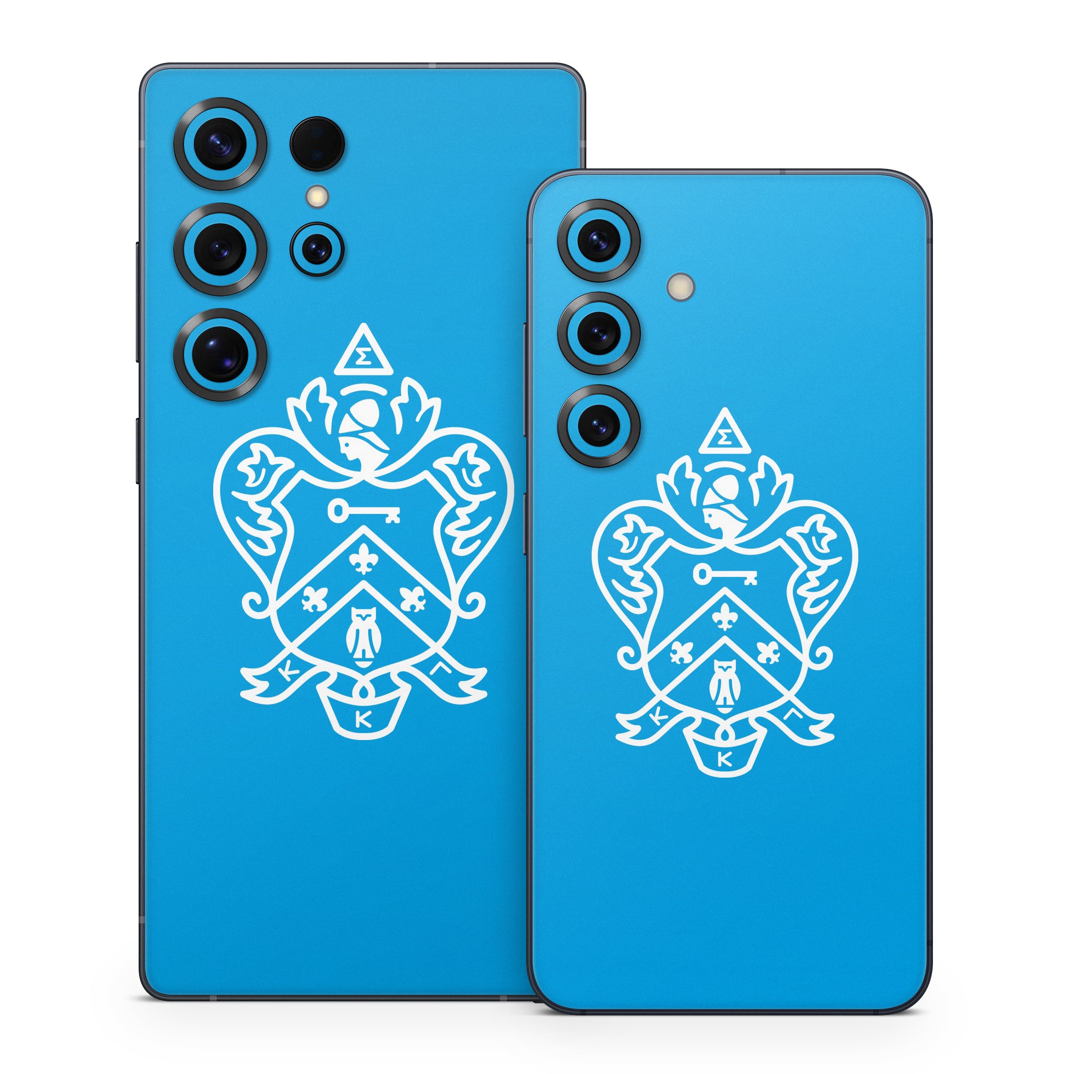 Kappa Kappa Gamma Coat of Arms Gamma Blue - Samsung Galaxy S25 Skin