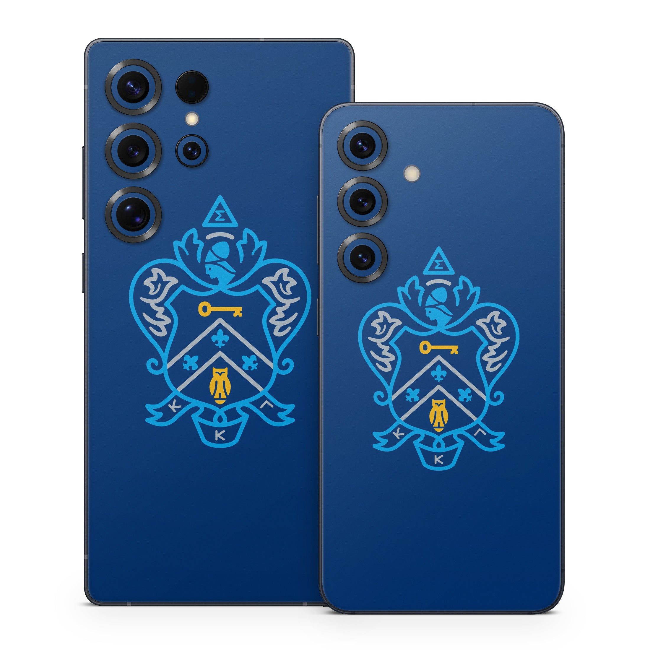 Kappa Kappa Gamma Coat of Arms Kappa Blue - Samsung Galaxy S25 Skin