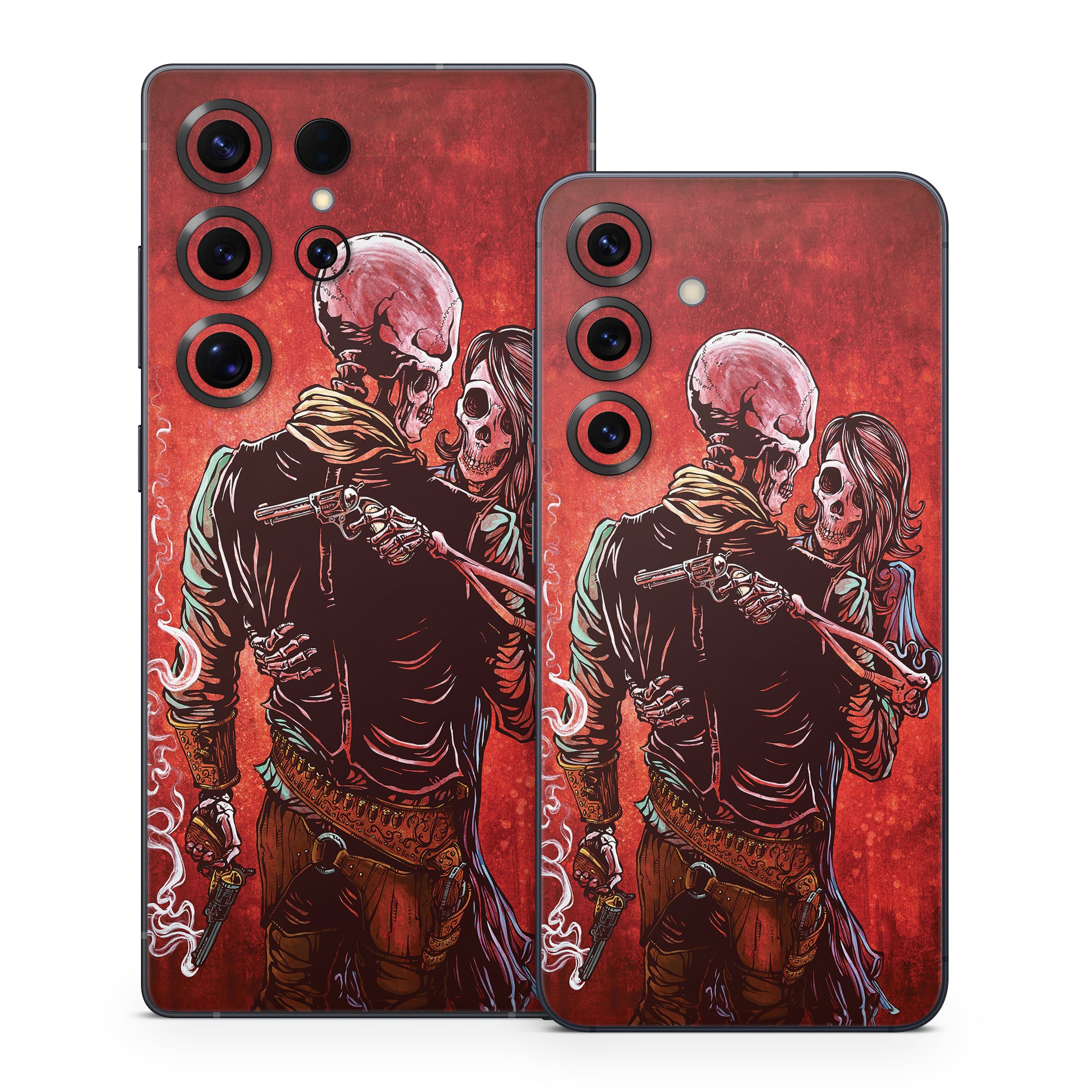 Love, Trust, and a Revolver - Samsung Galaxy S25 Skin