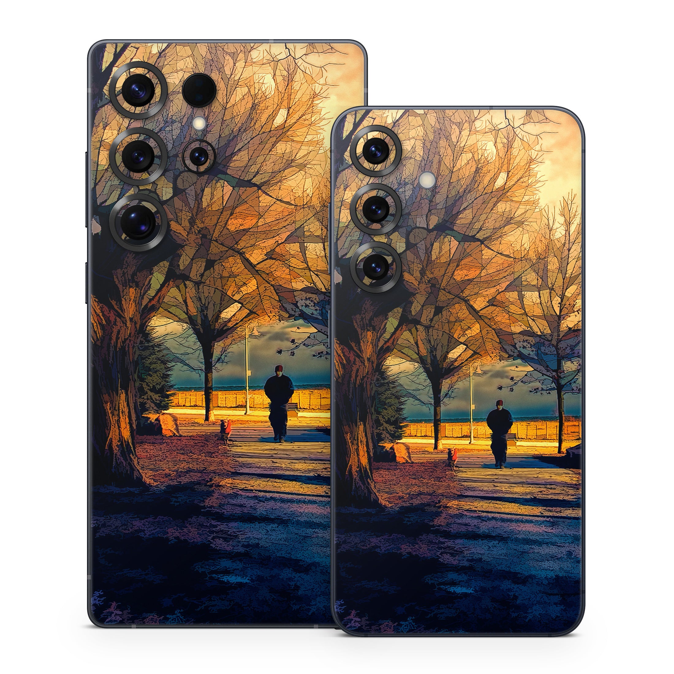 Man and Dog - Samsung Galaxy S25 Skin