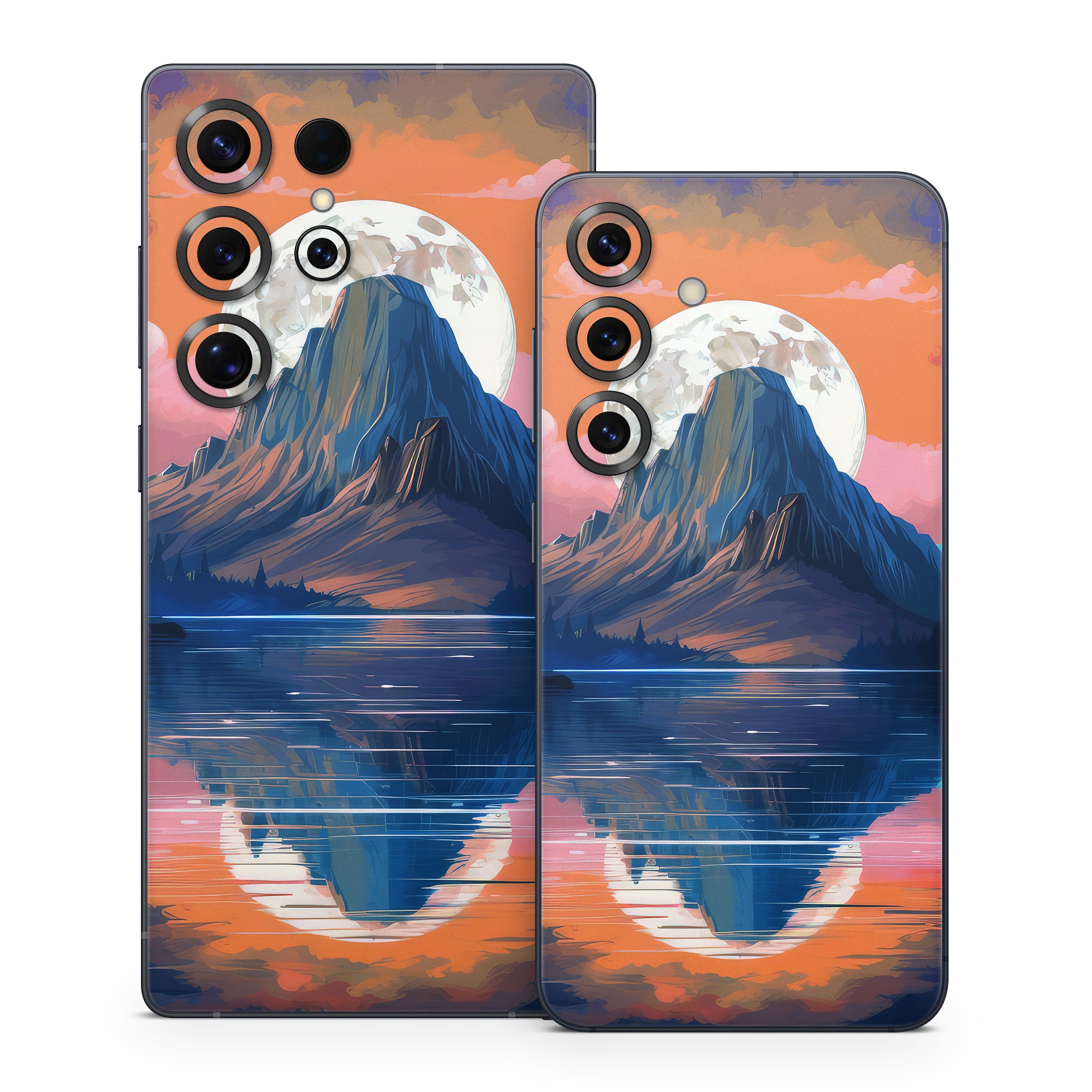 Mountain Moonrise - Samsung Galaxy S25 Skin