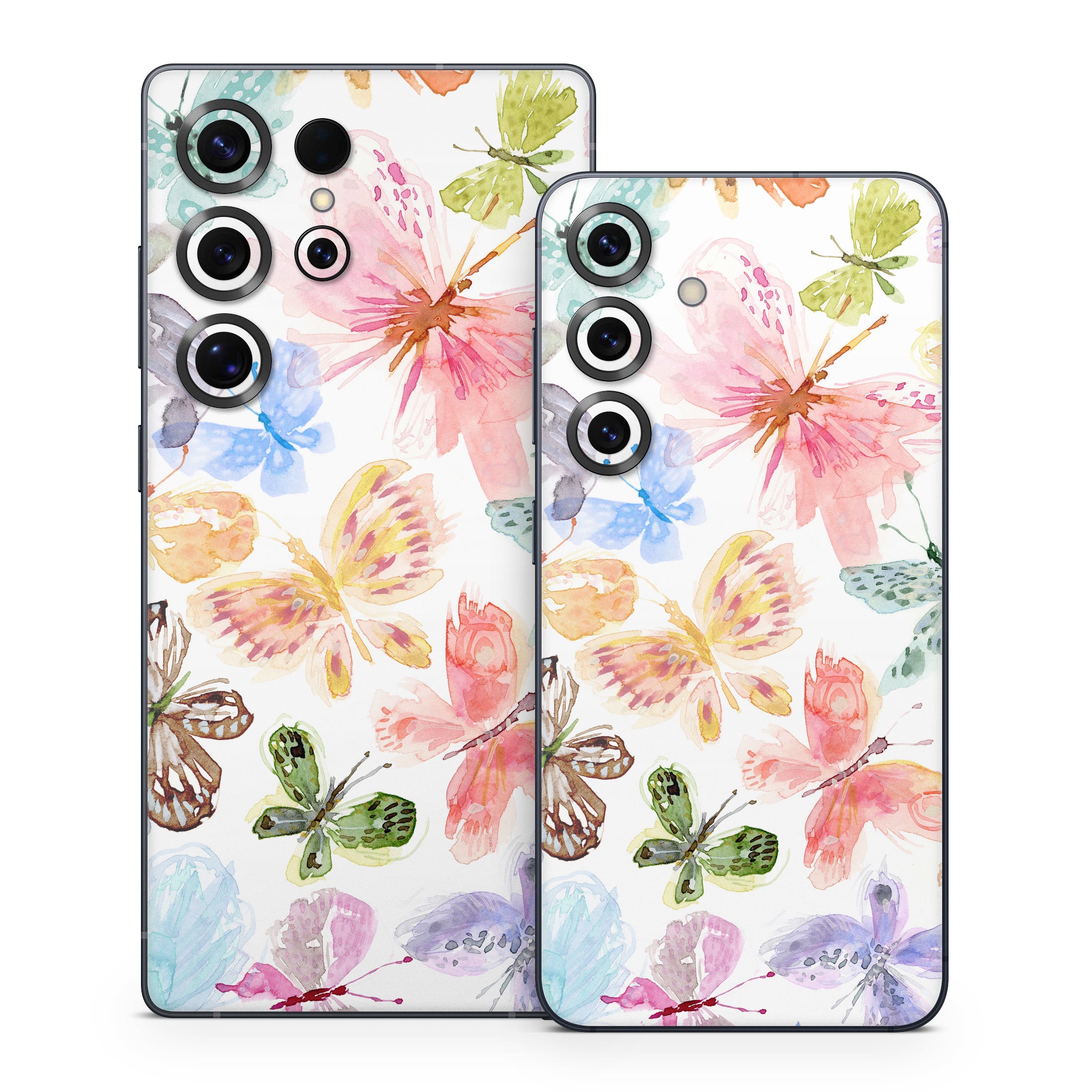 Pastel Butterflies - Samsung Galaxy S25 Skin