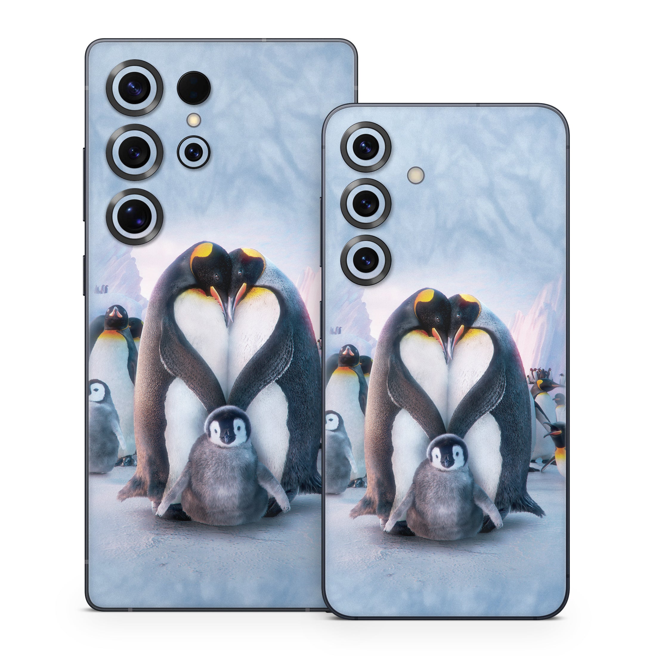 Penguin Heart - Samsung Galaxy S25 Skin