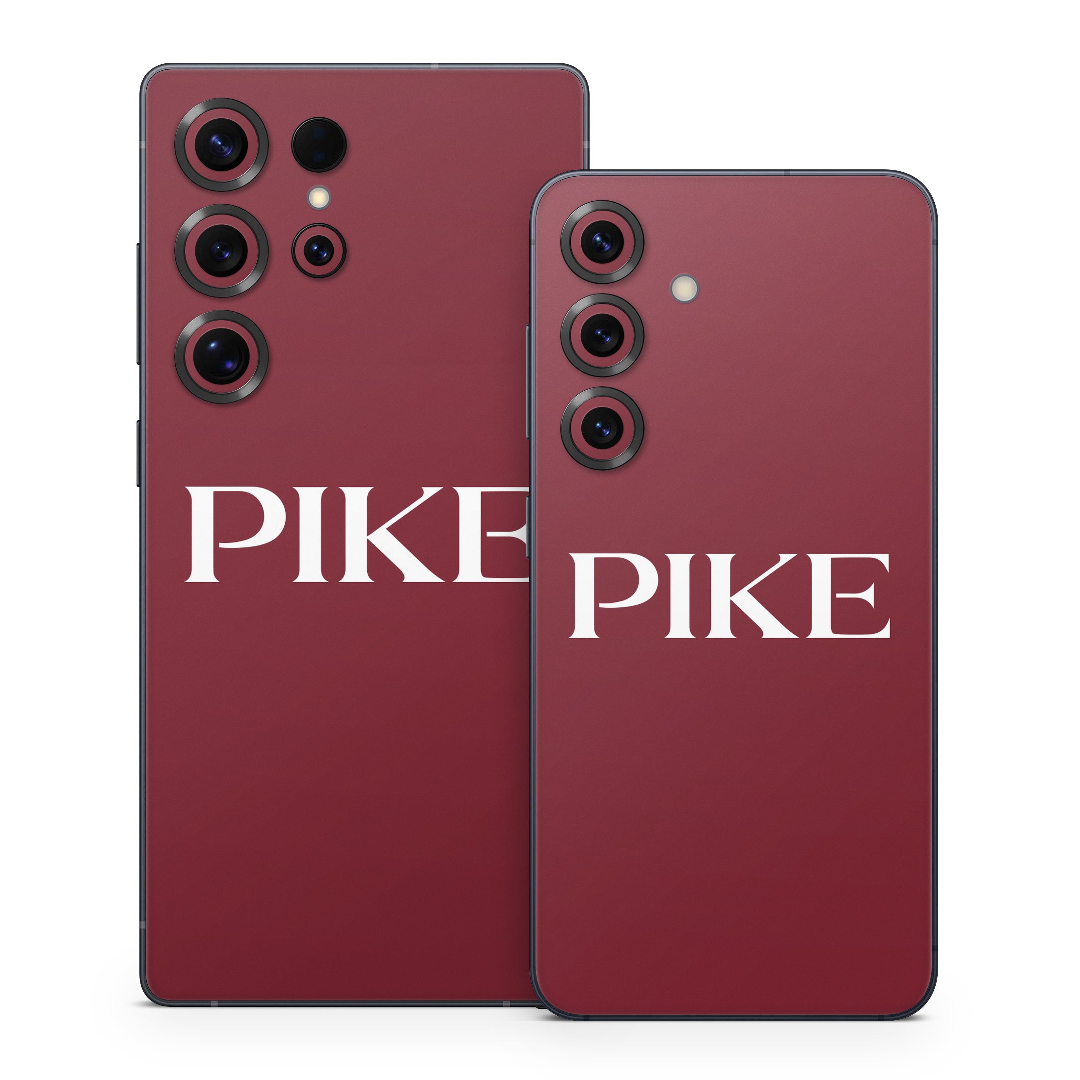 Pi Kappa Alpha PIKE Logo Garnet - Samsung Galaxy S25 Skin