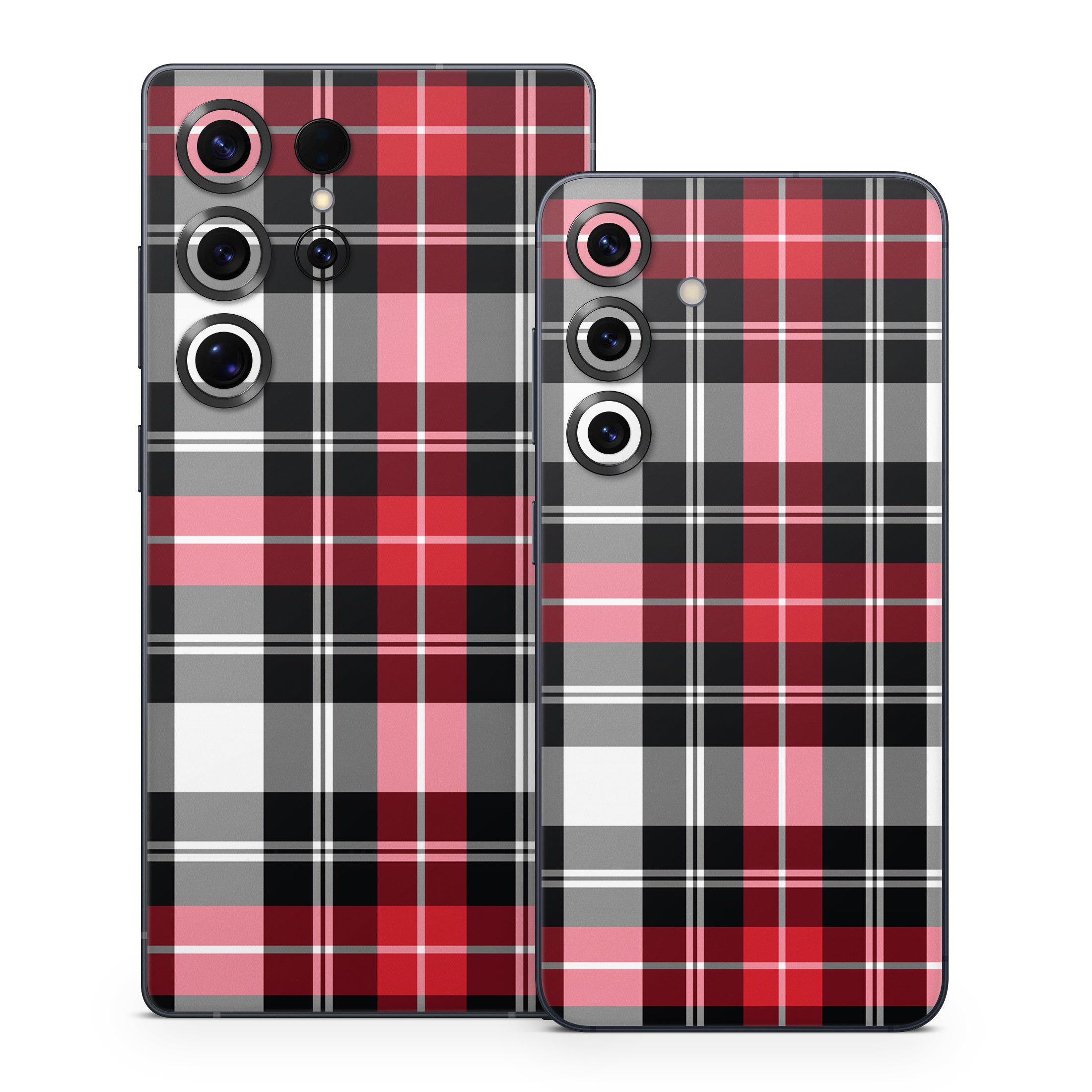 Red Plaid - Samsung Galaxy S25 Skin