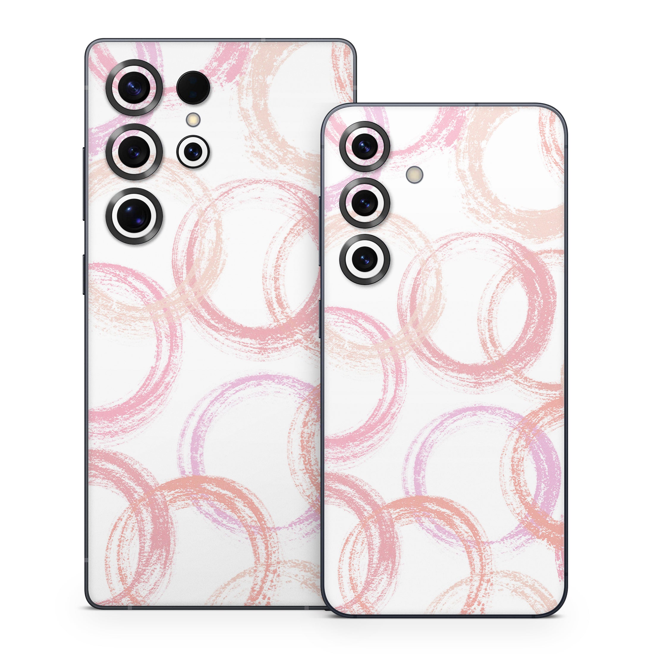 Pink Circles - Samsung Galaxy S25 Skin