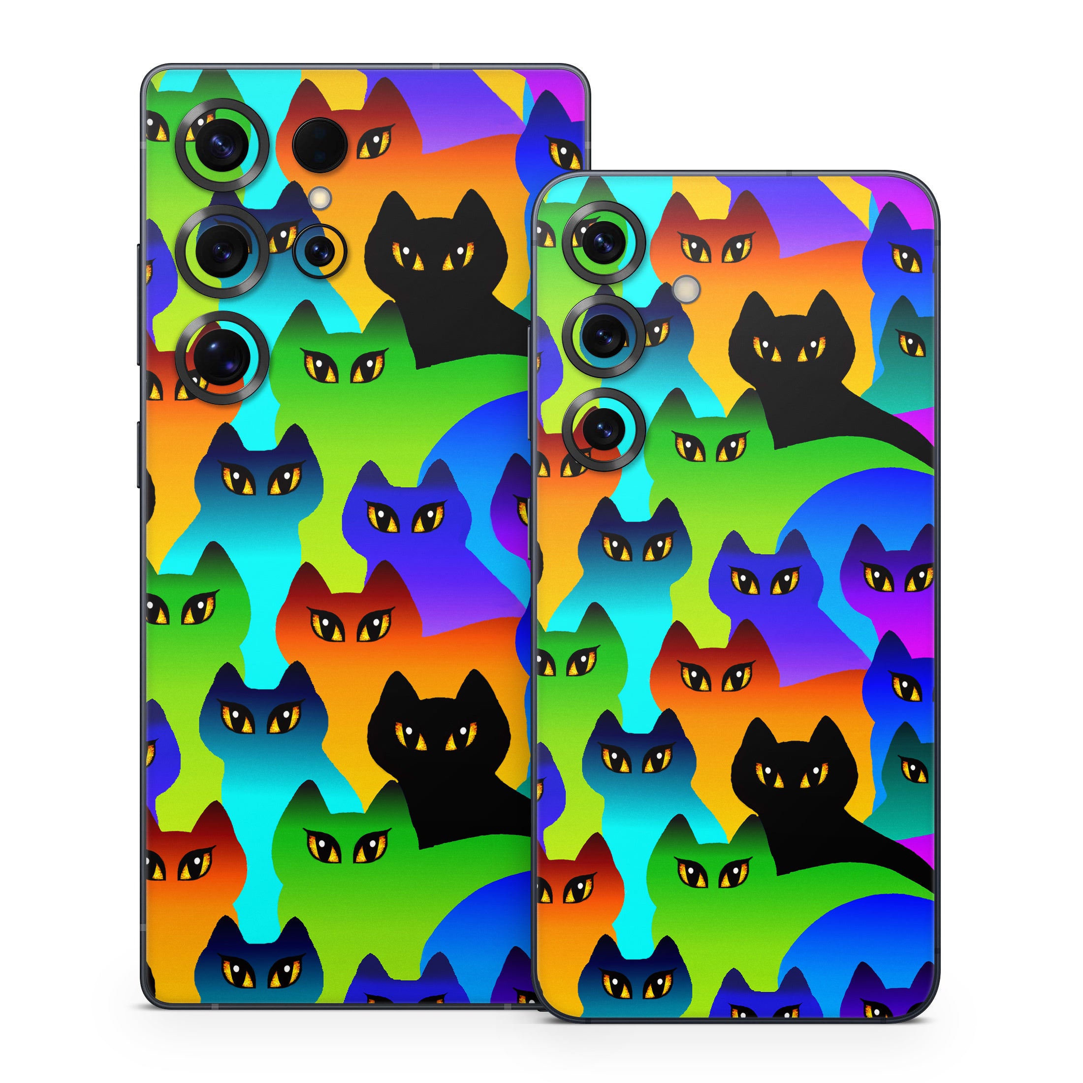 Rainbow Cats - Samsung Galaxy S25 Skin