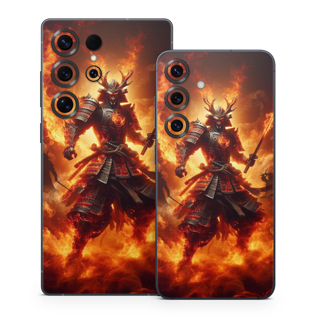 Samurai Fire - Samsung Galaxy S25 Skin