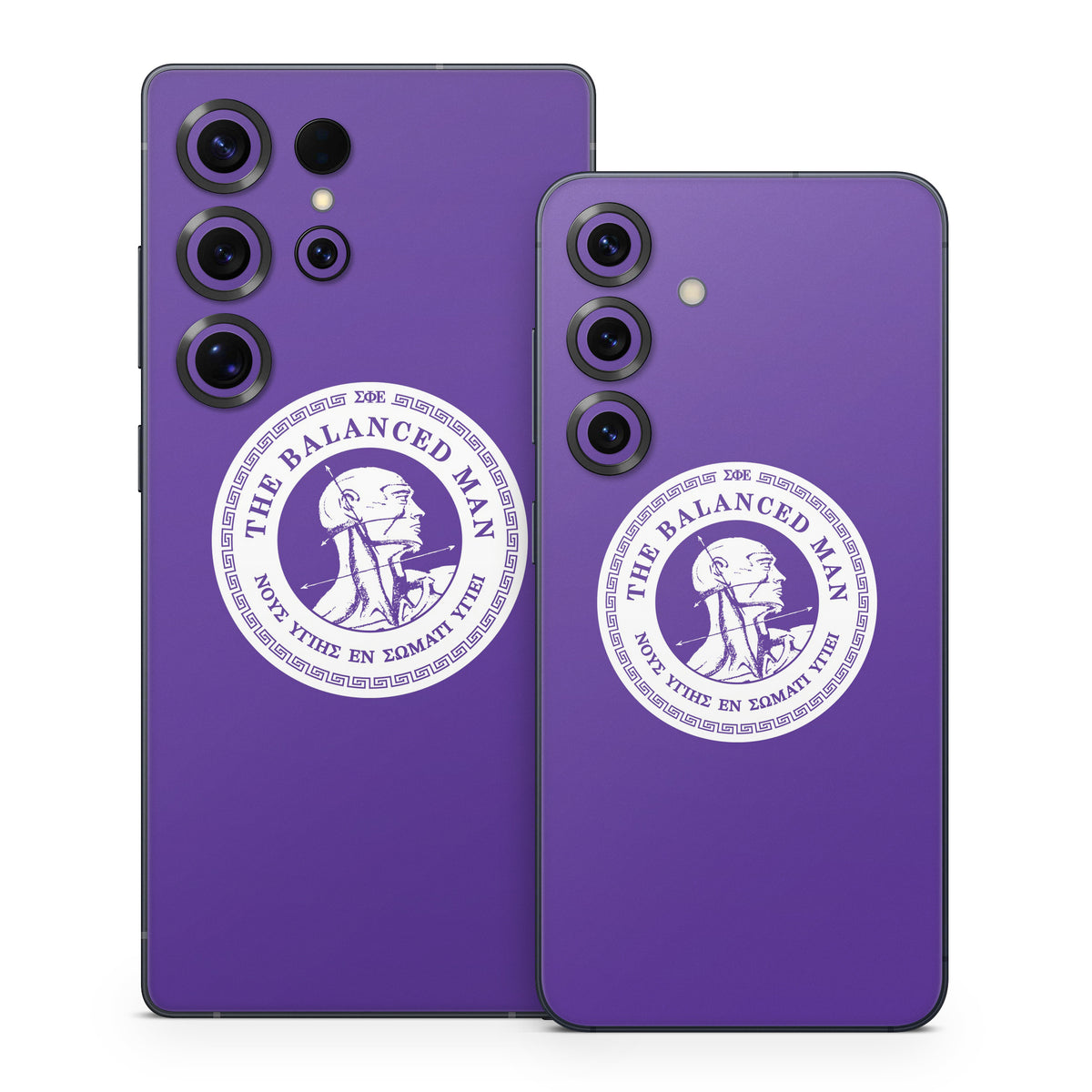 Sigma Phi Epsilon Balanced Man Purple - Samsung Galaxy S25 Skin